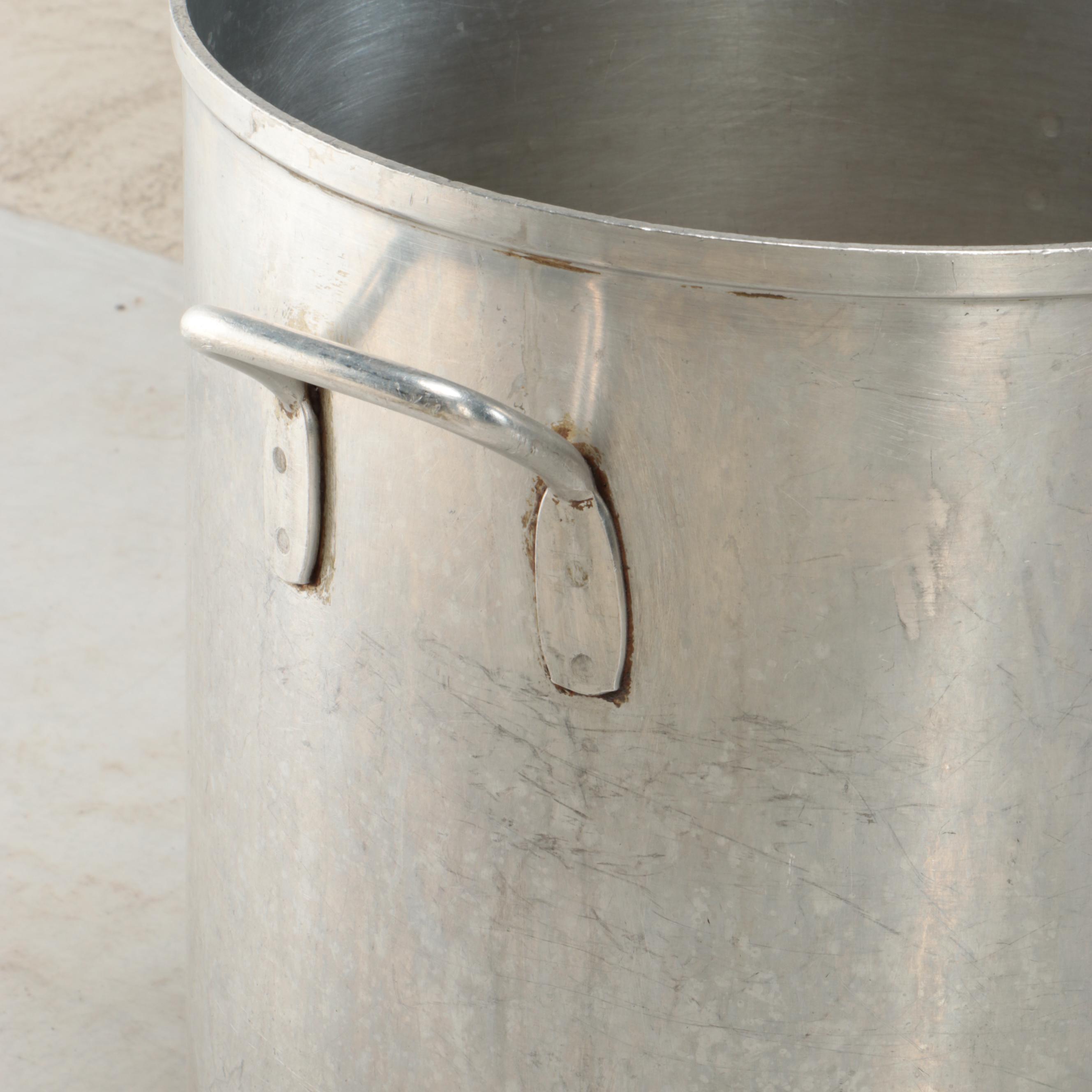 Large Metal Stock Pot