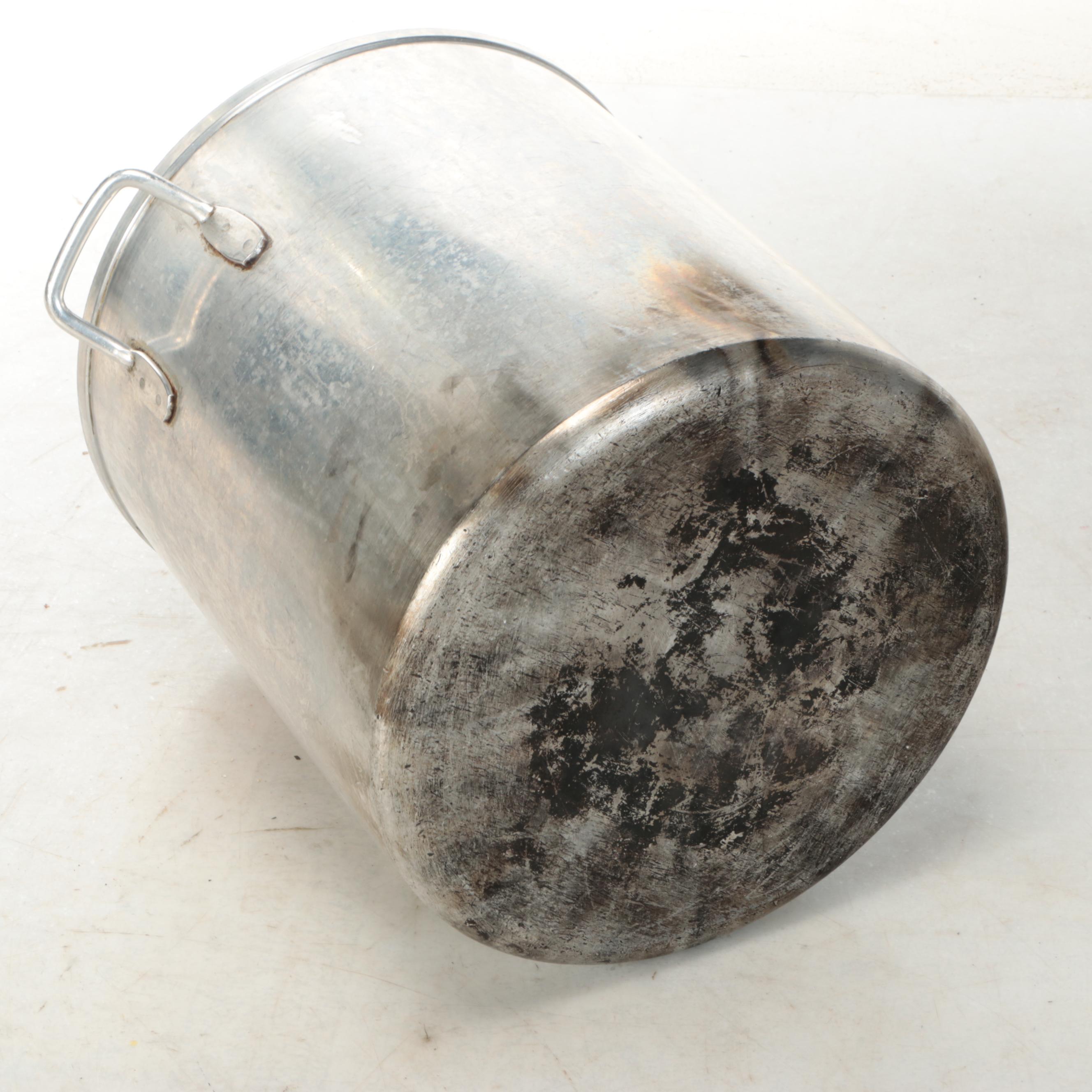 Large Metal Stock Pot