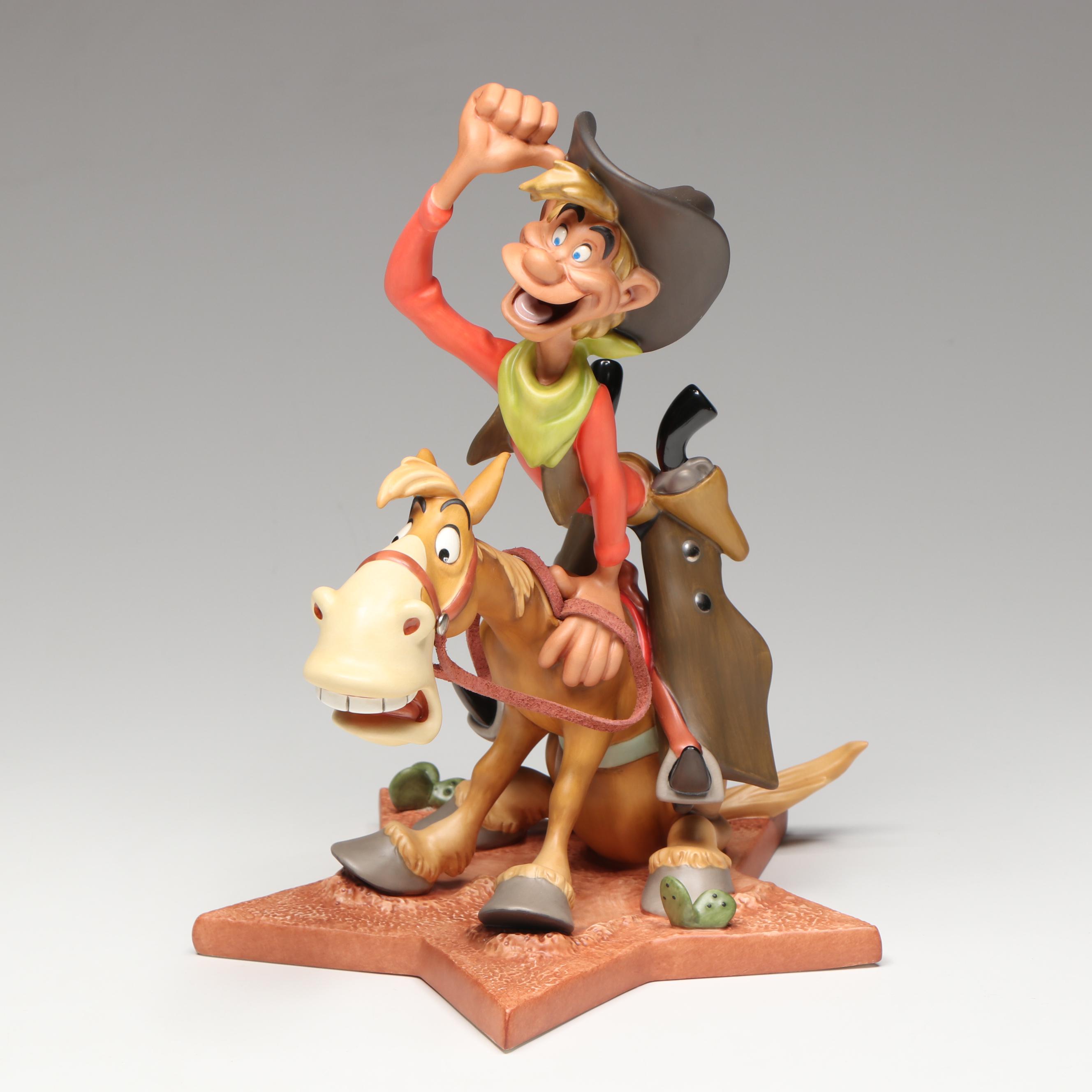 Disney Melody Time "Pecos Bill" 1994 Annual Edition Porcelain Figurine