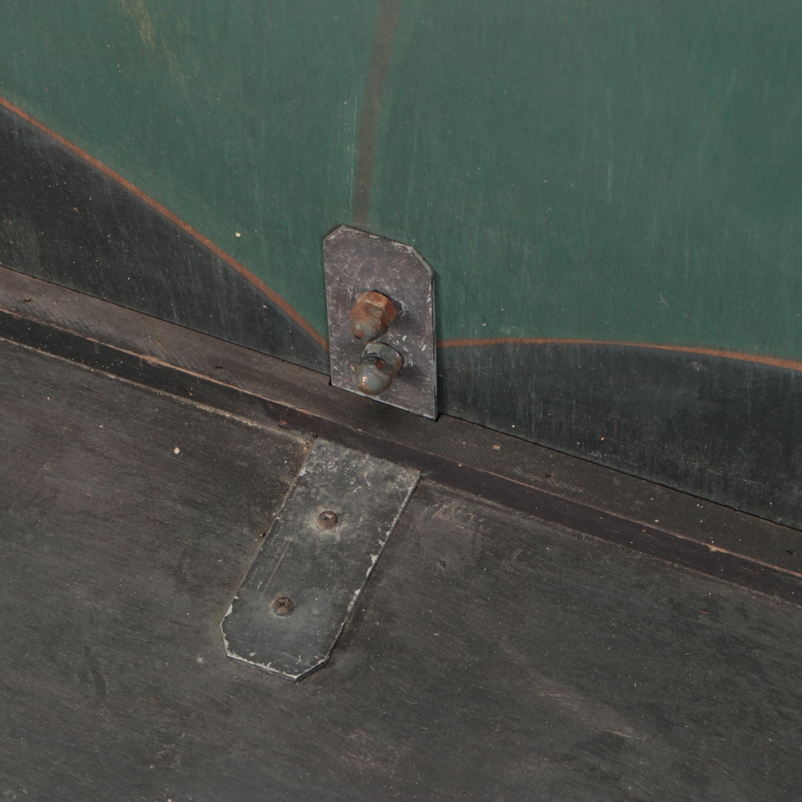 "Welcome to French Crust" Polychrome Wooden Sign