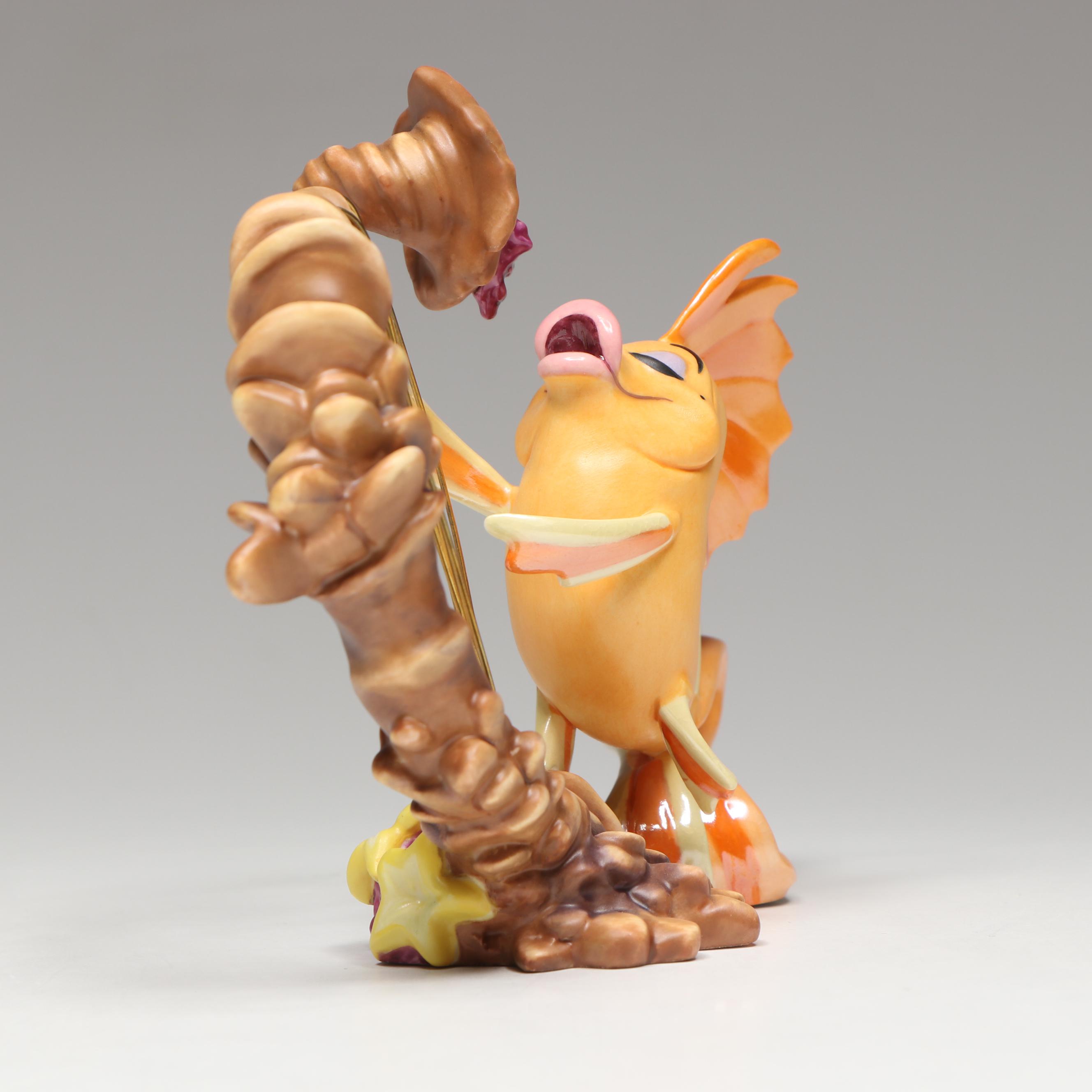 Disney The Little Mermaid "Classical Carp" Porcelain Figurine, 1998