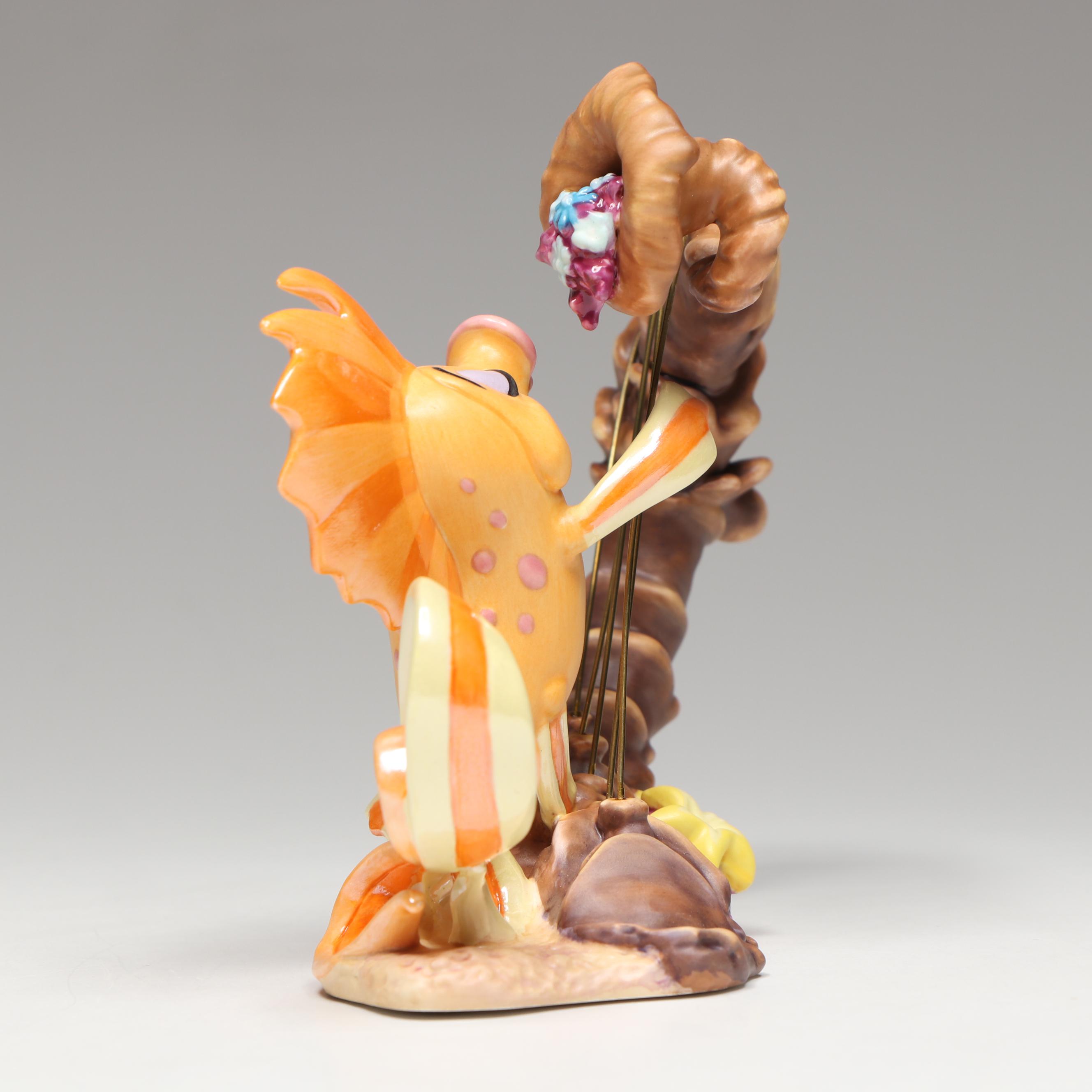 Disney The Little Mermaid "Classical Carp" Porcelain Figurine, 1998