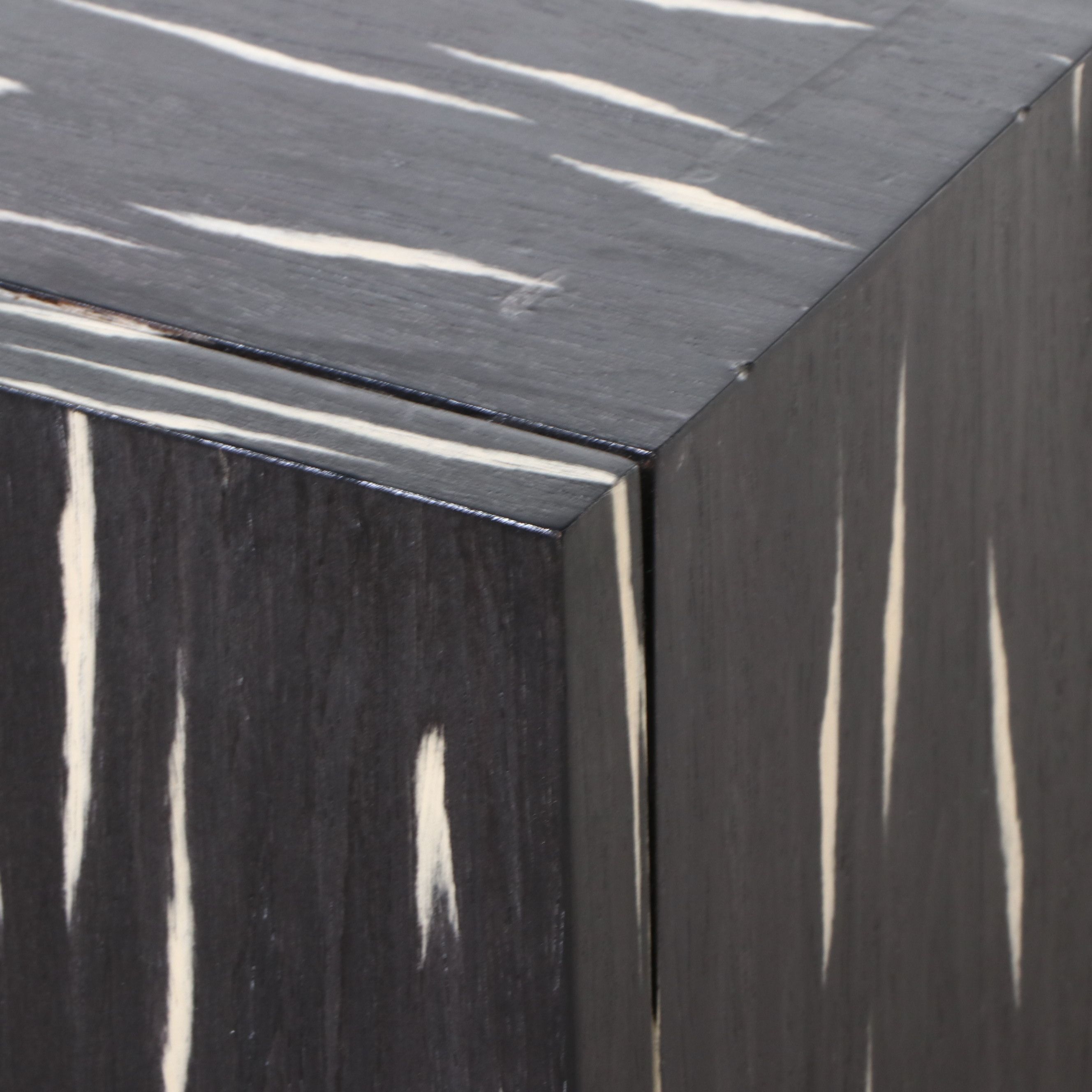 Berhardt Furniture Contemporary "Trianon" Ebony Contrast Veneer Console