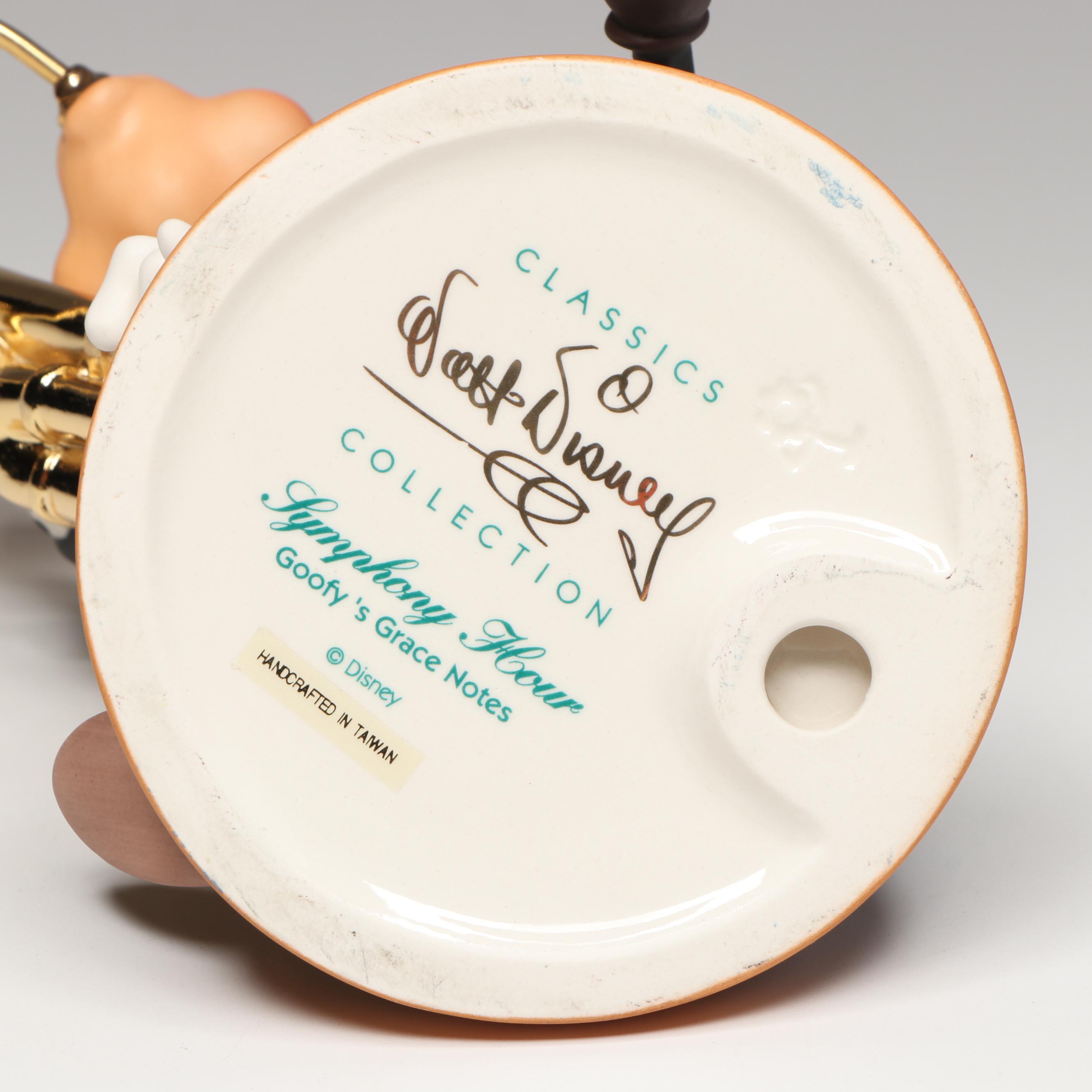 Disney Symphony Hour "Horace's High Notes" and "Goofy's Grace Notes" Figurines