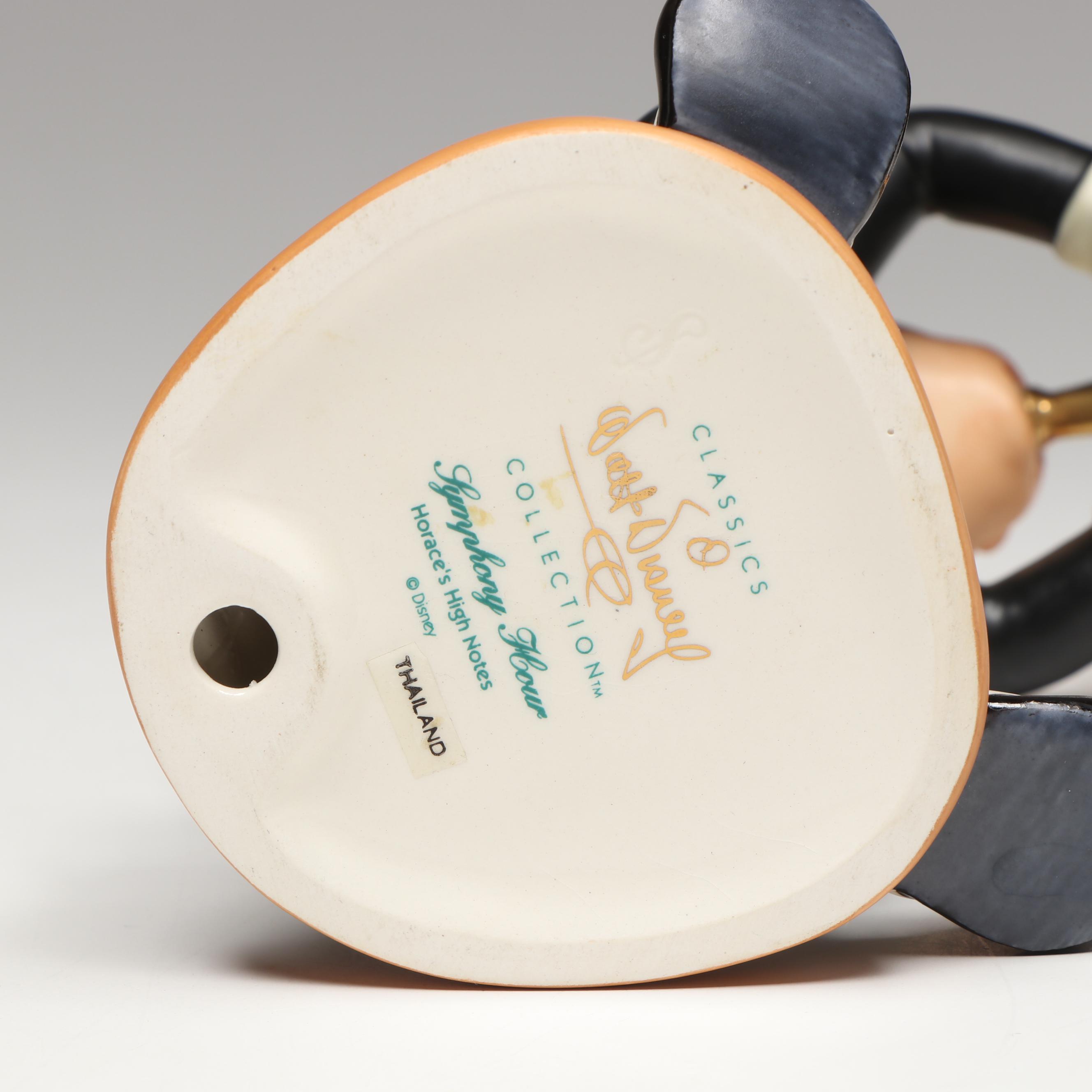 Disney Symphony Hour "Horace's High Notes" and "Goofy's Grace Notes" Figurines