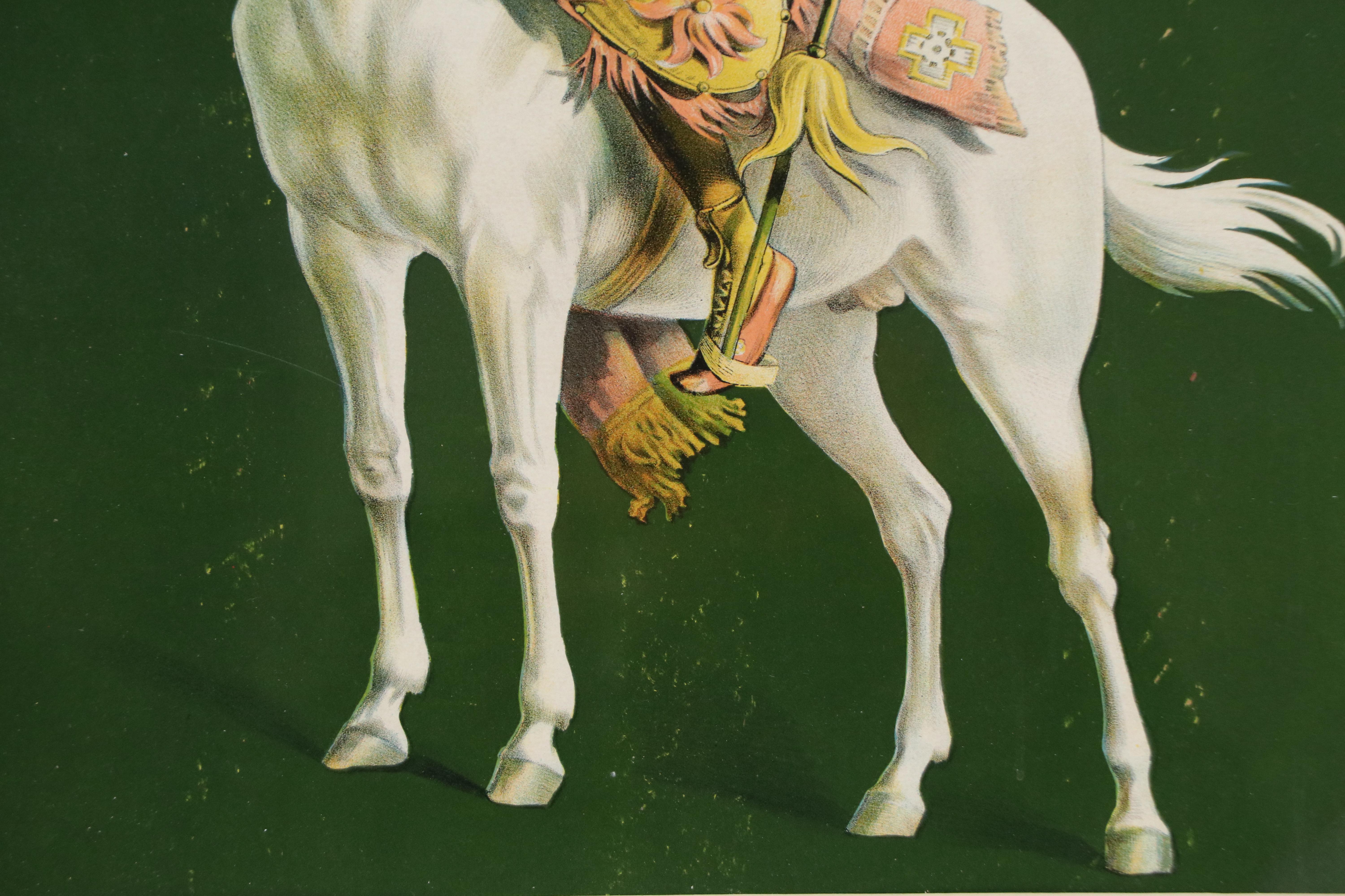 Colorado Midland Railway Advertisement Lithograph Poster