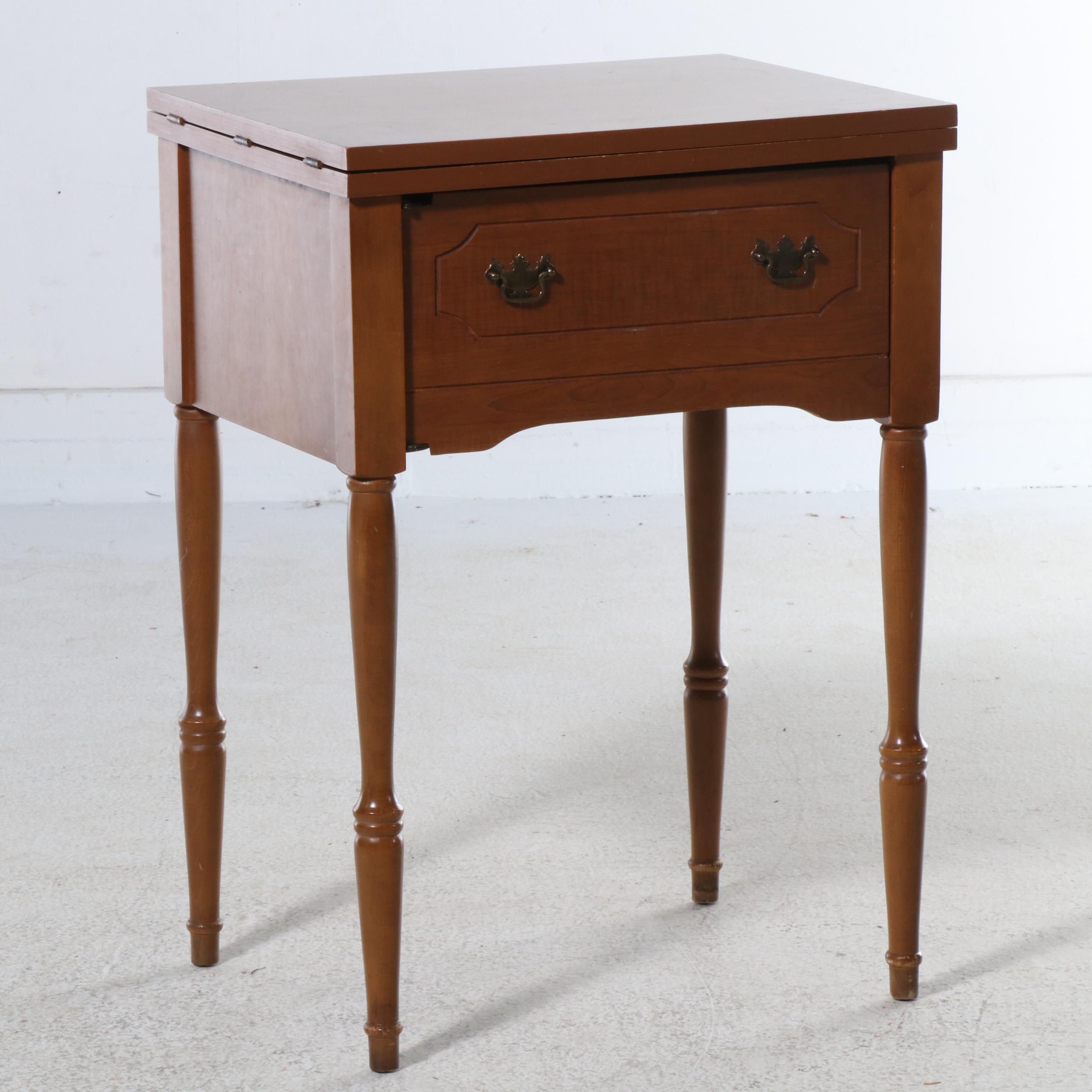 Kenmore Model 1120 Sewing Machine in Federal Style Sewing Table