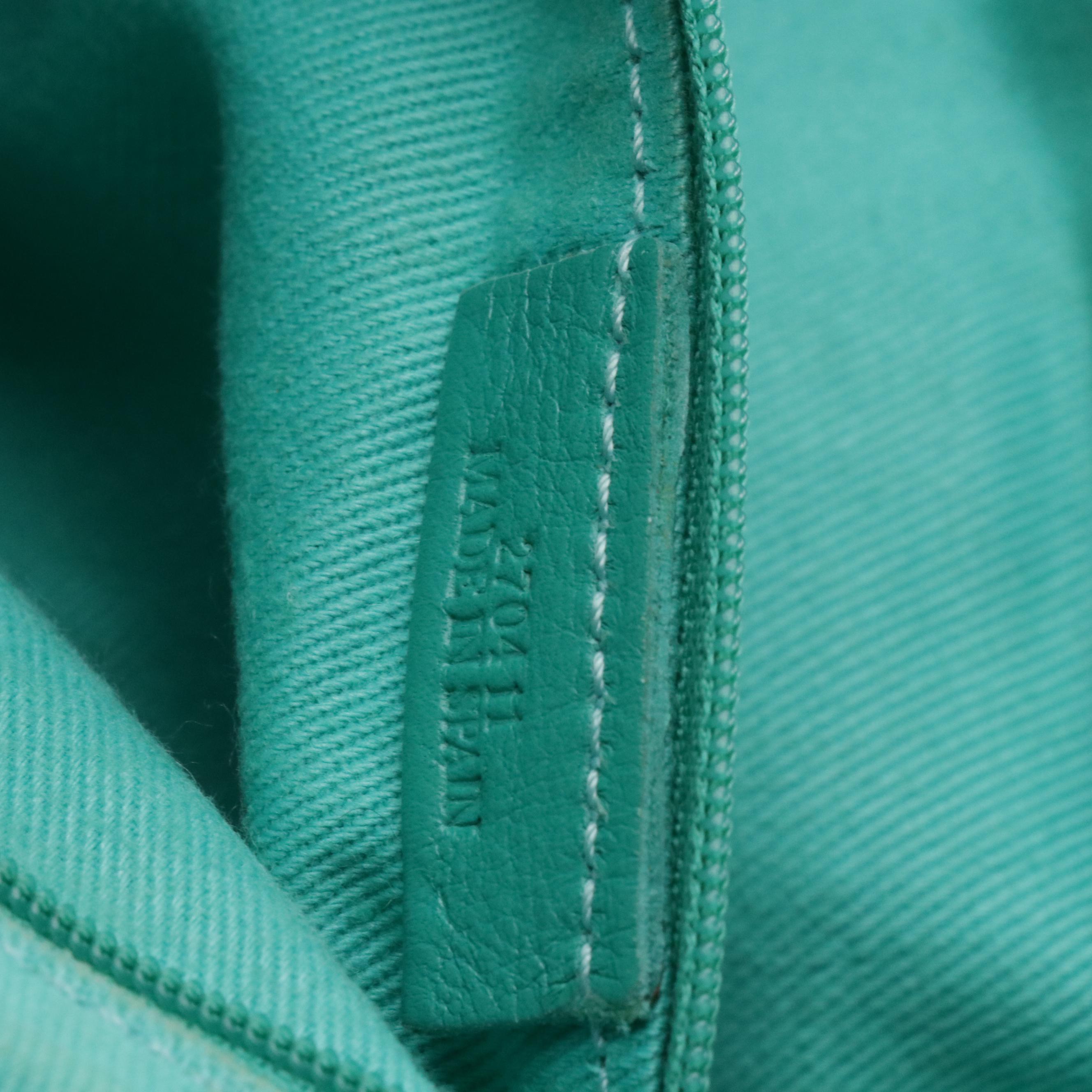 Loewe Belt Satchel in Brown Calfskin with Rhinestone Embellished Crochet Trim