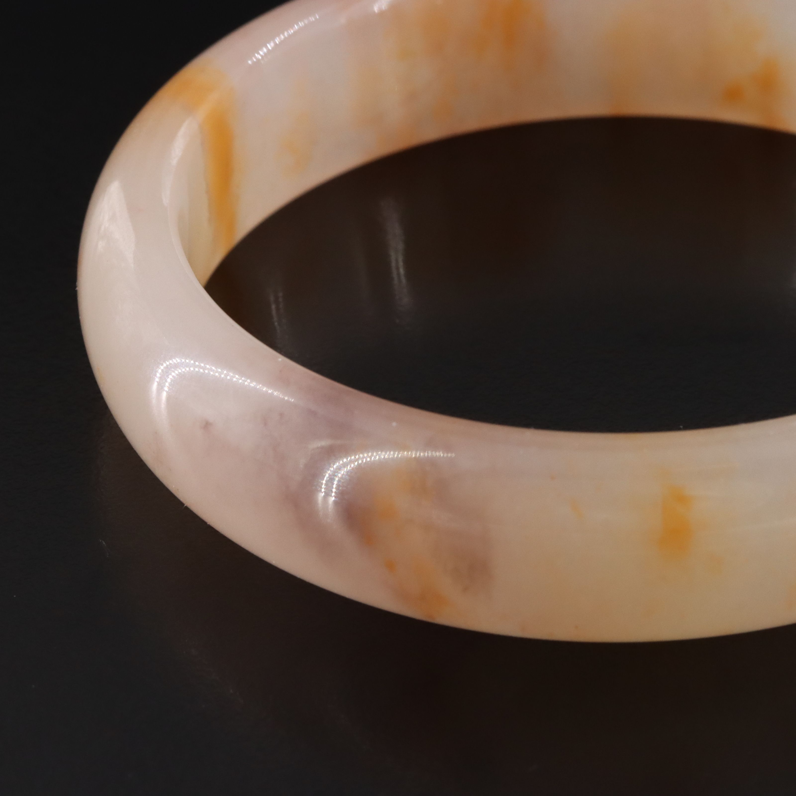 Jadeite Hololith Bangle