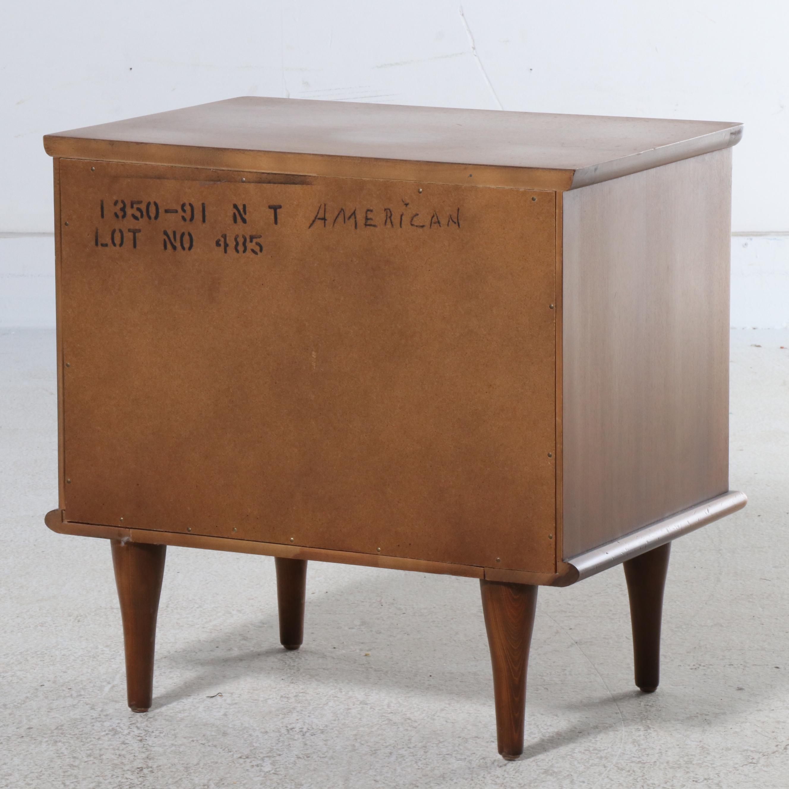 American of Martinsville Mid-Century Walnut Nightstand