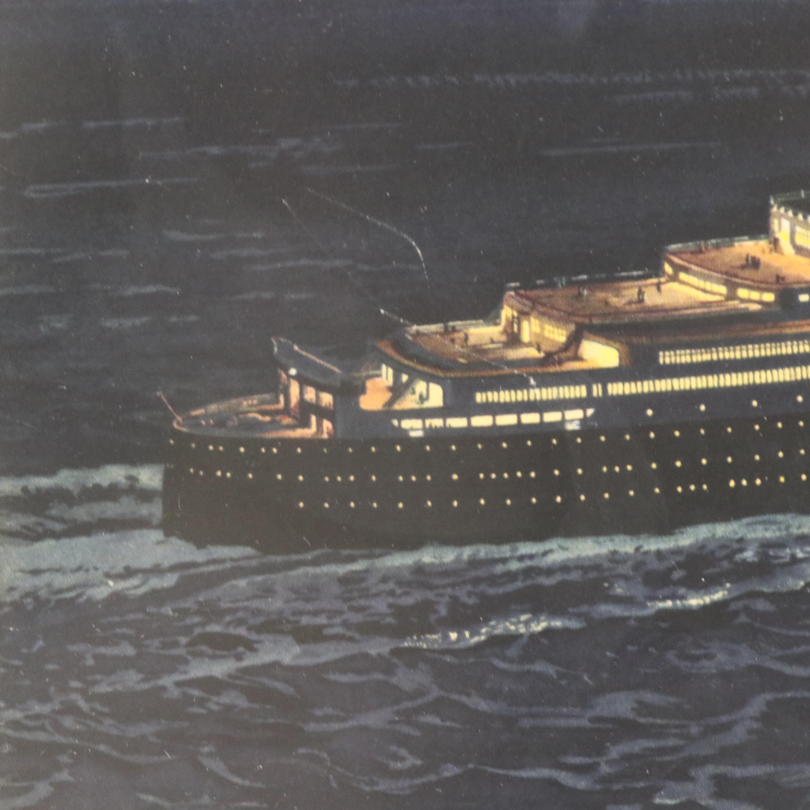 R.M.S. Queen Elizabeth Commemorative Covers, Cunard 125th Poster, More