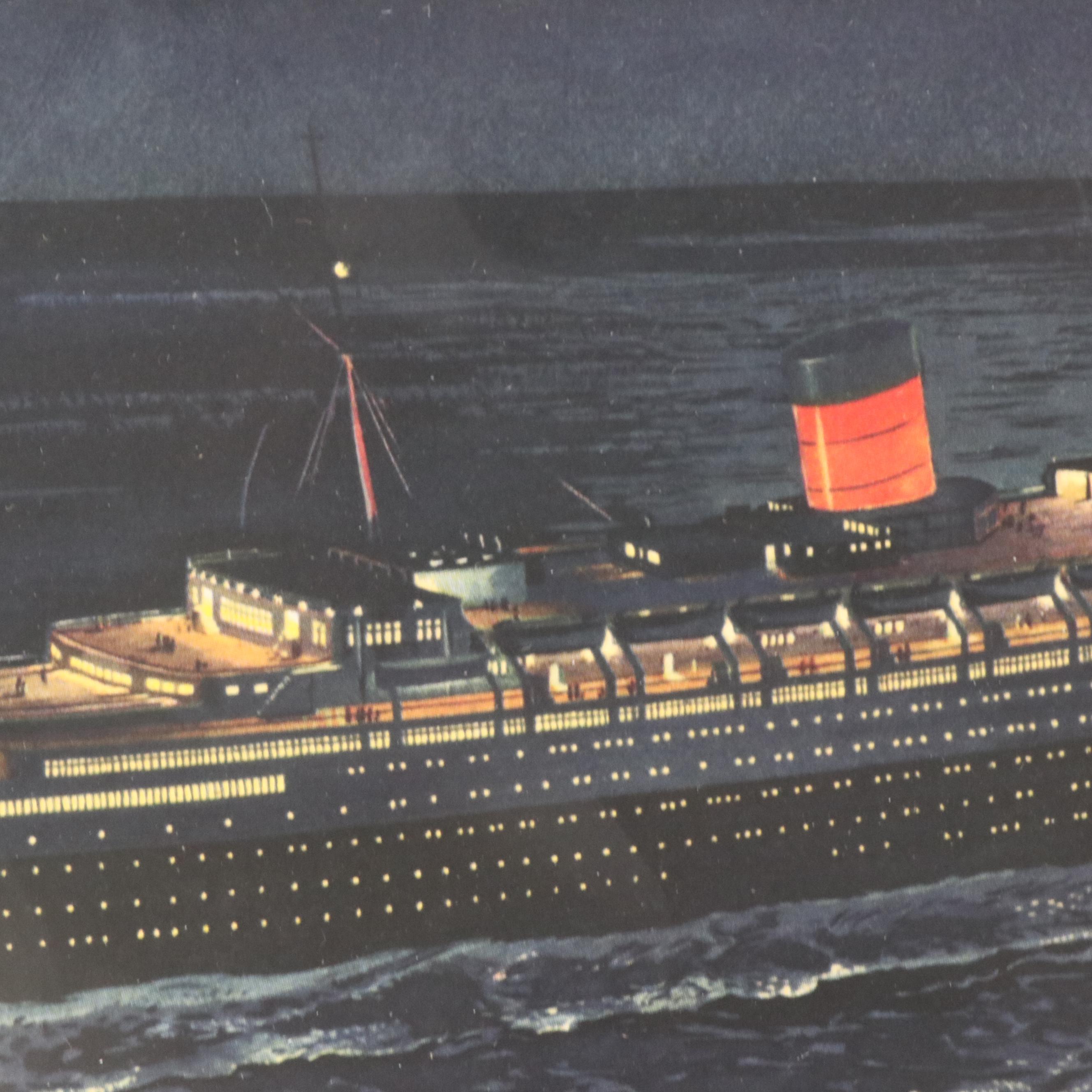 R.M.S. Queen Elizabeth Commemorative Covers, Cunard 125th Poster, More