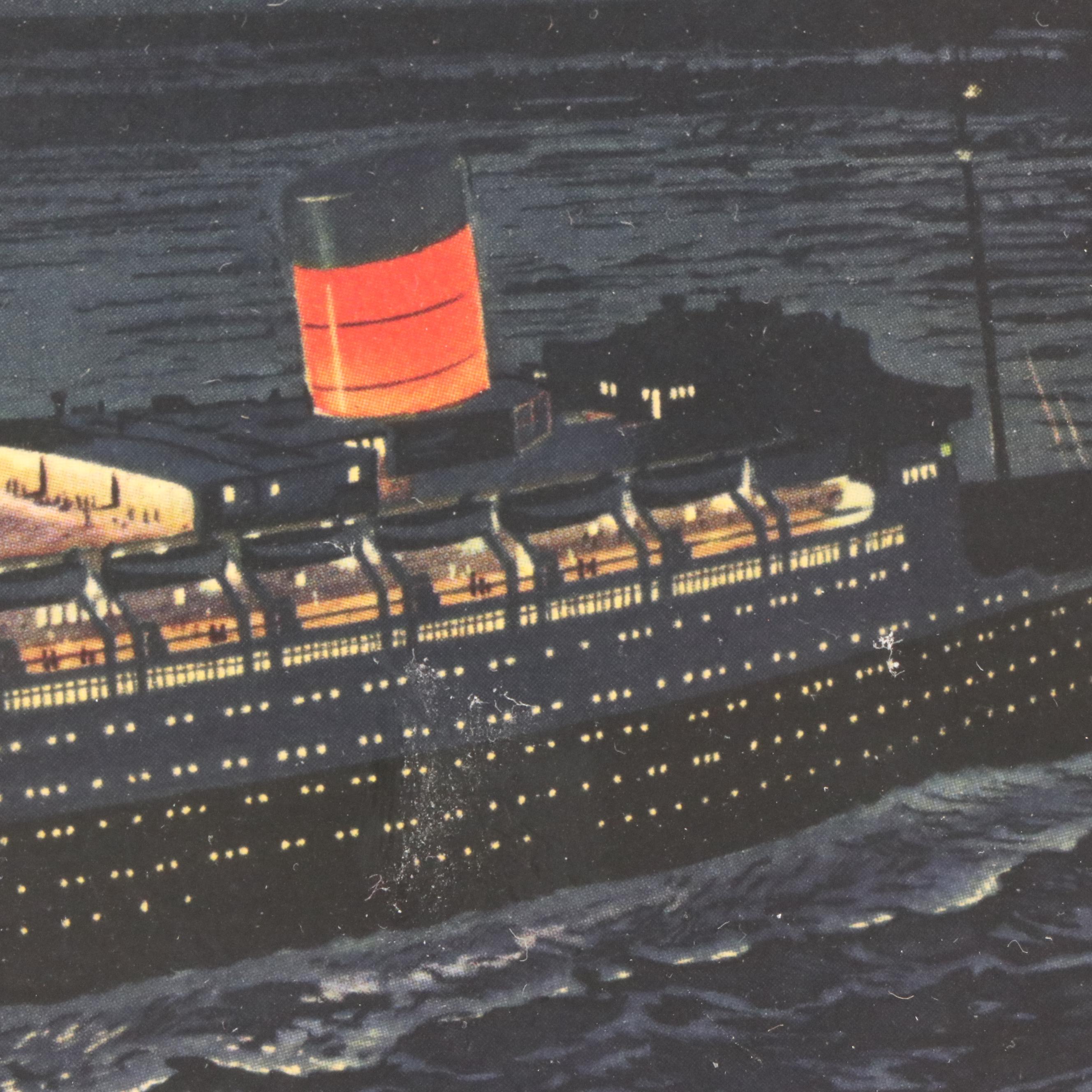 R.M.S. Queen Elizabeth Commemorative Covers, Cunard 125th Poster, More