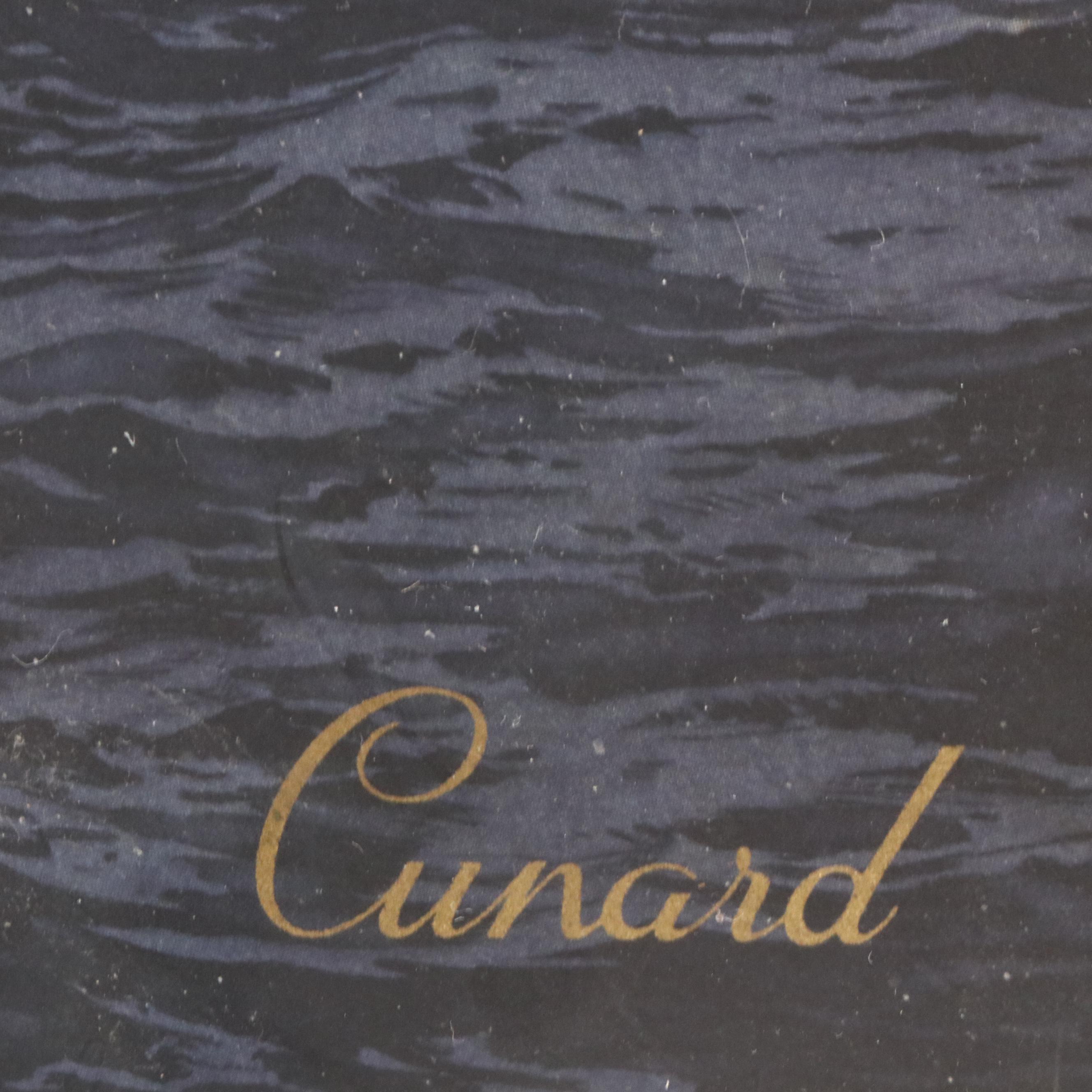 R.M.S. Queen Elizabeth Commemorative Covers, Cunard 125th Poster, More