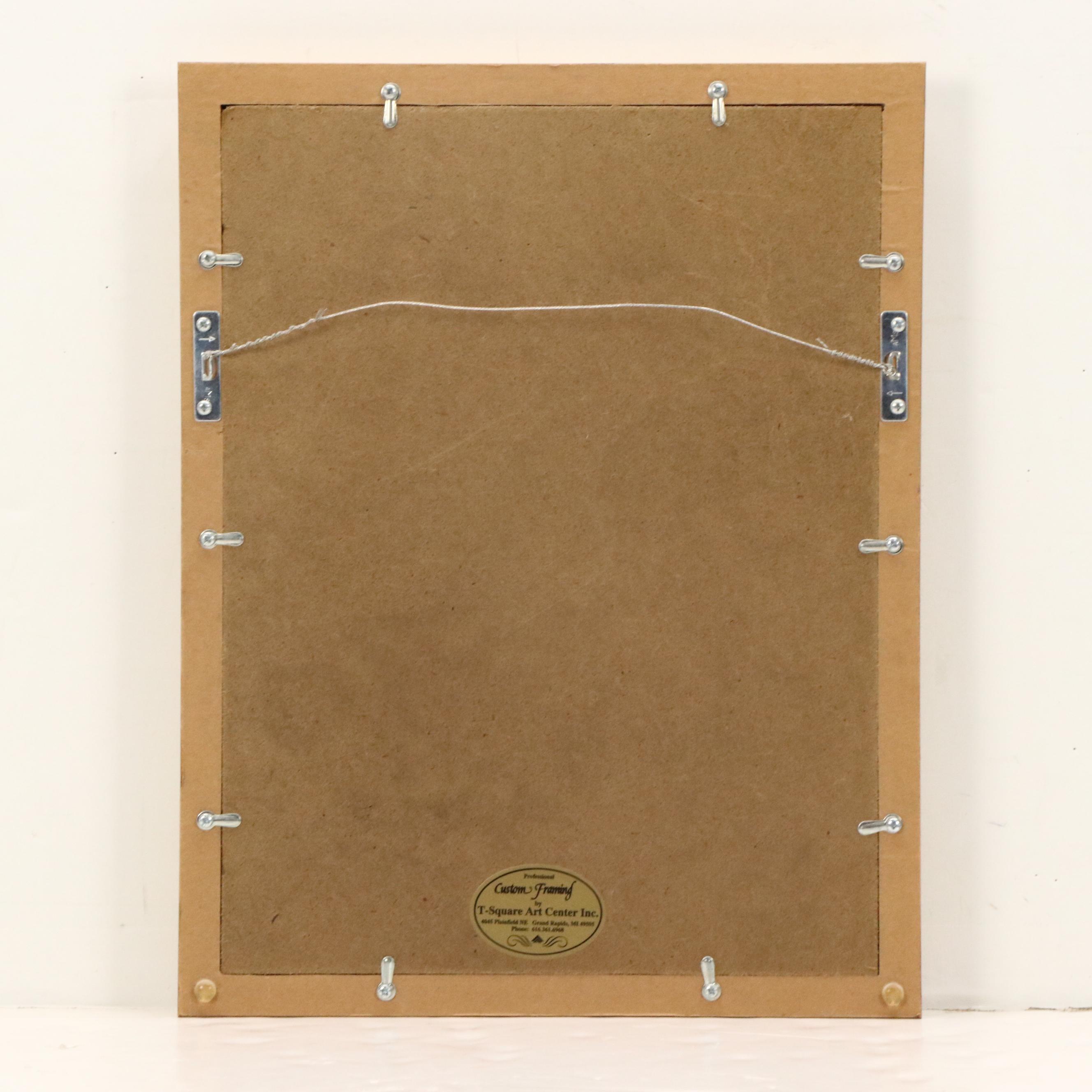 "The Scottish Field" April 1936 Framed Magazine Depicting "Queen Mary"