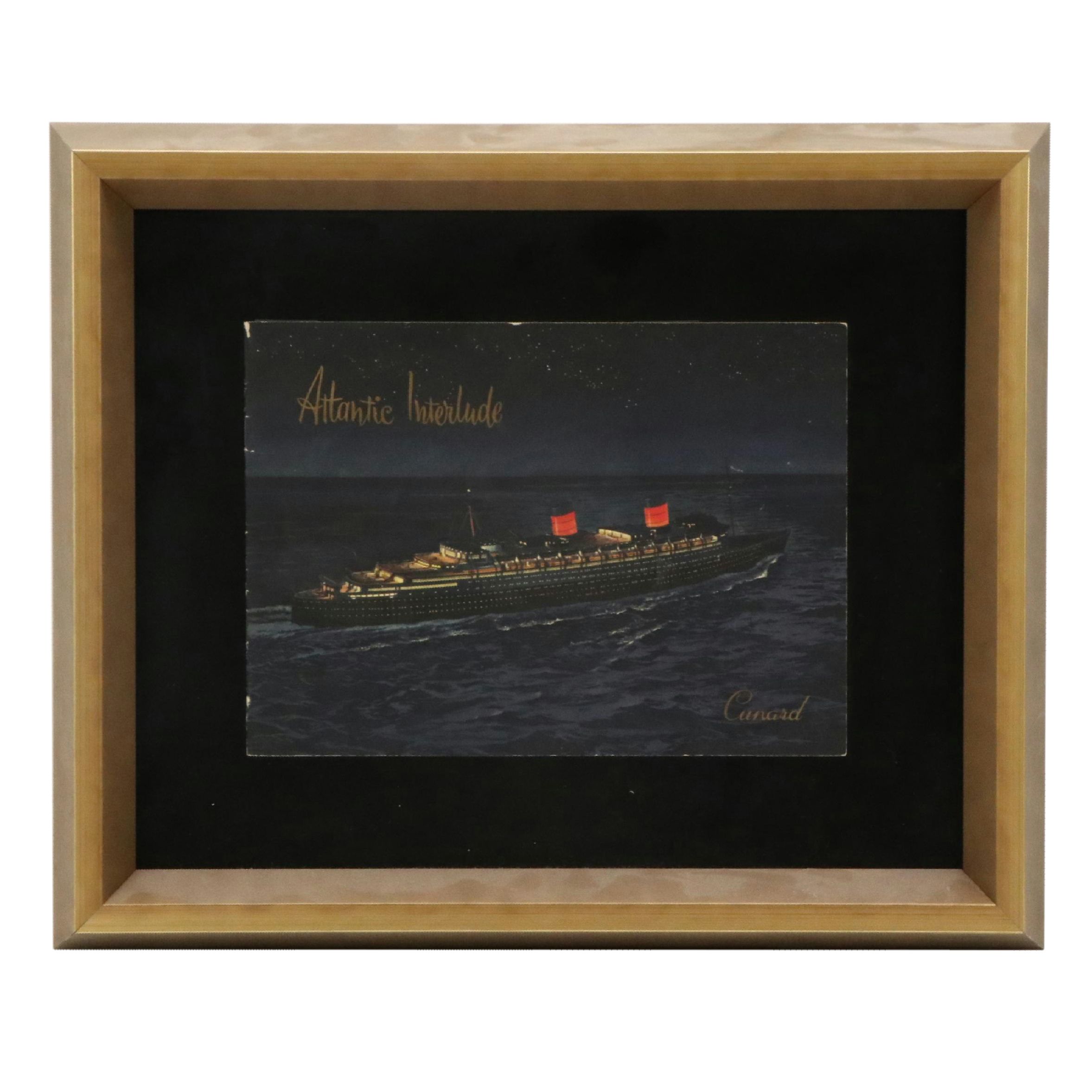 R.M.S. Queen Elizabeth Commemorative Covers, Cunard 125th Poster, More