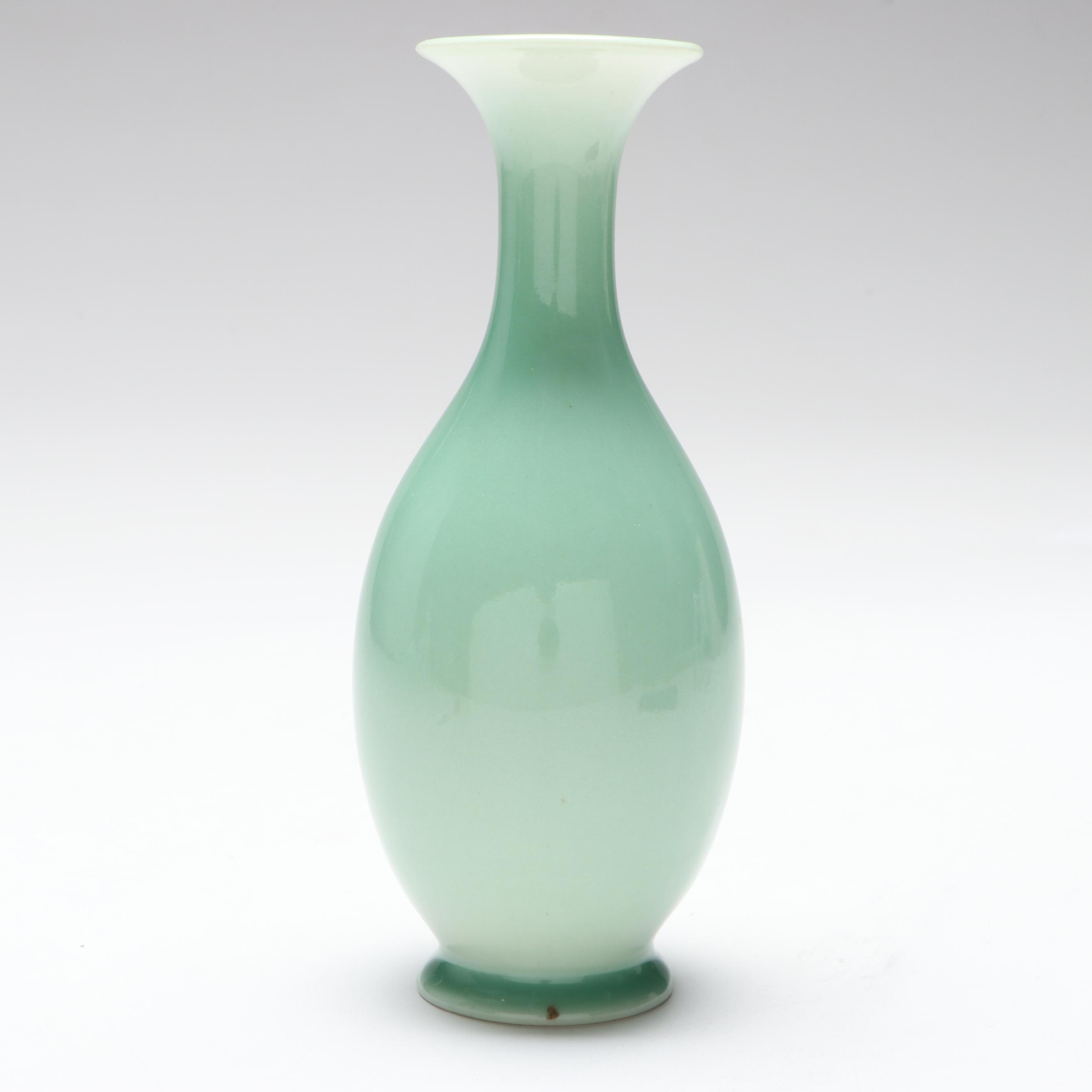 Rookwood Pottery Ruth Lyons Commemorative Green Glaze Vase, 1947