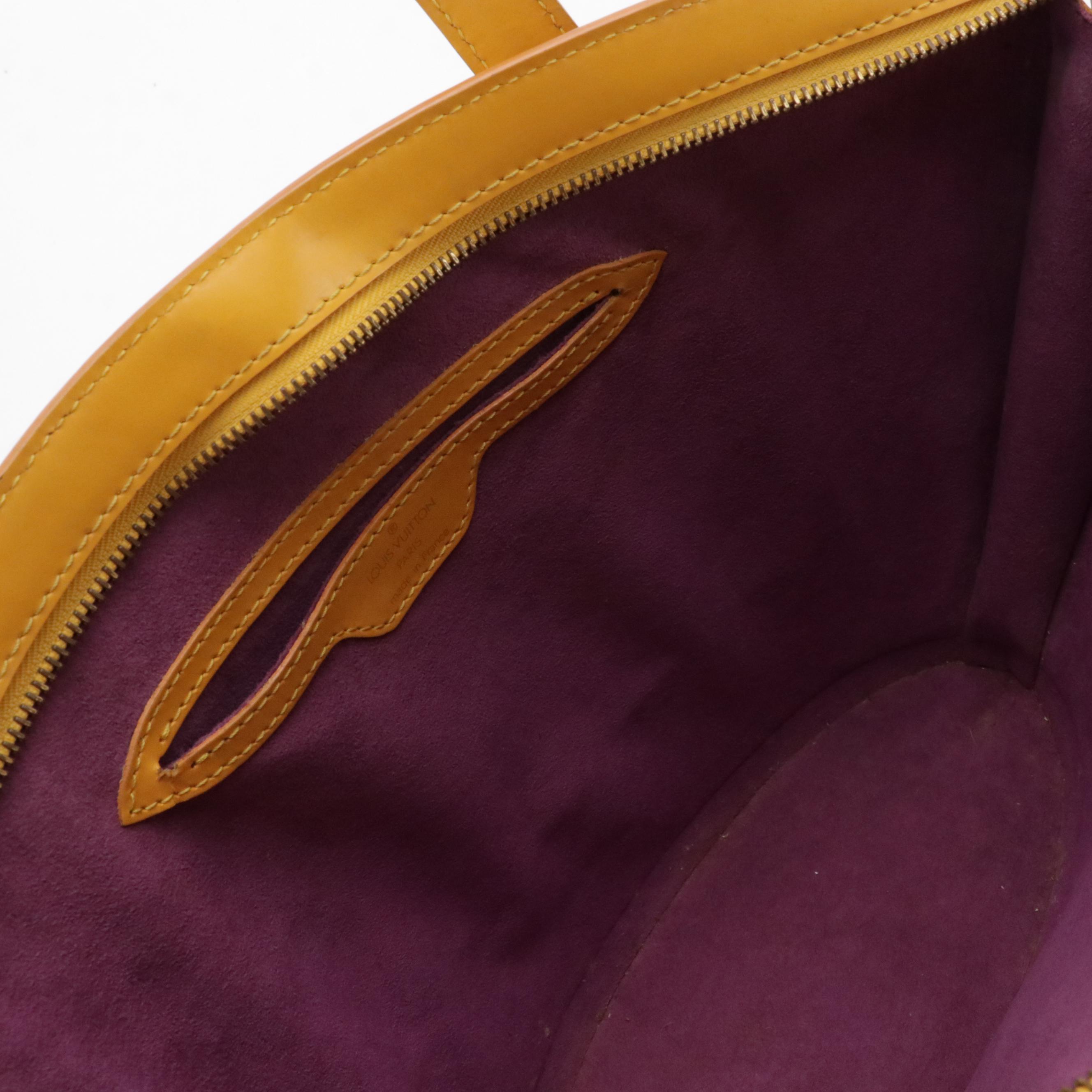 Louis Vuitton Saint Jacques PM Handbag in Tassil Yellow Epi Leather