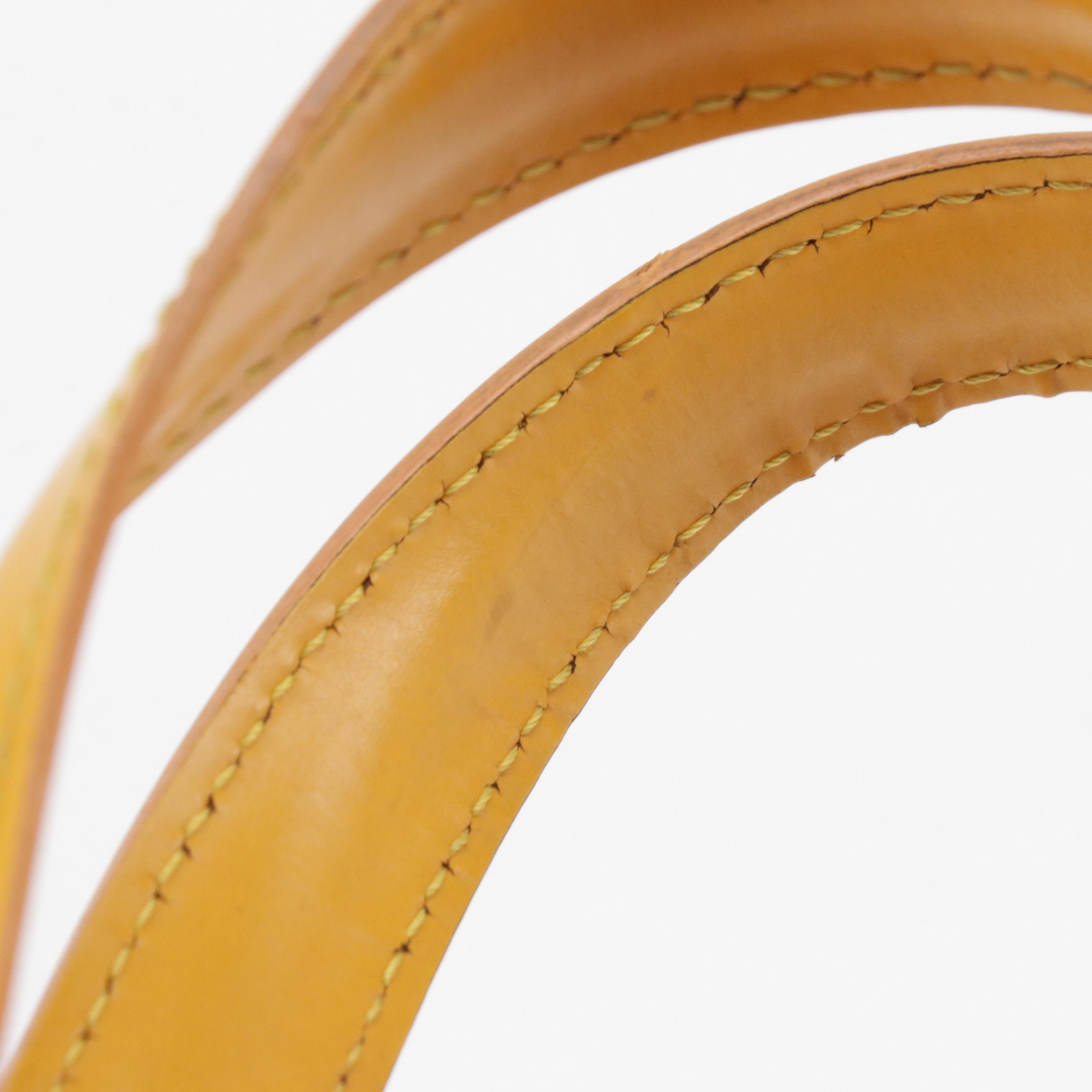 Louis Vuitton Saint Jacques PM Handbag in Tassil Yellow Epi Leather