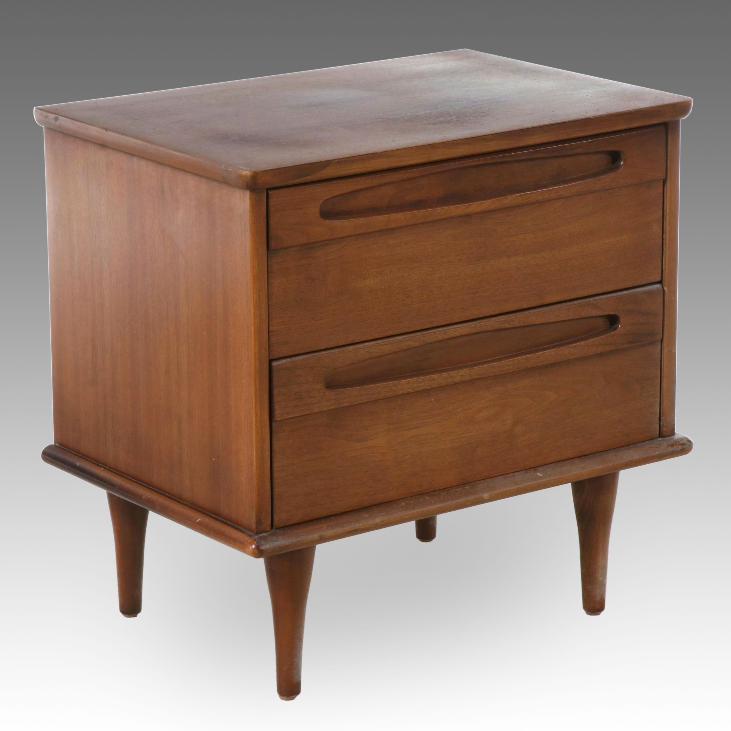 American of Martinsville Mid-Century Walnut Nightstand