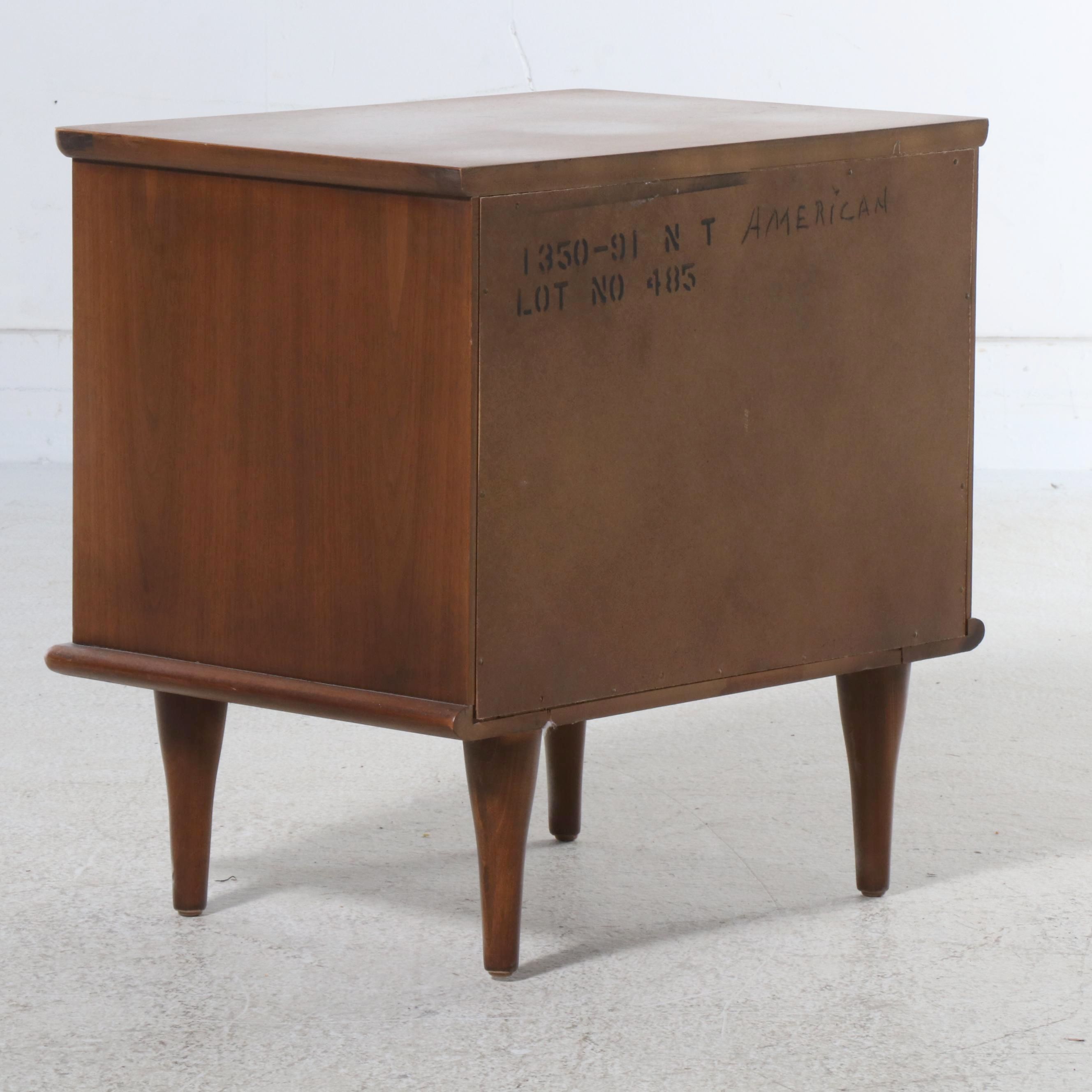 American of Martinsville Mid-Century Walnut Nightstand