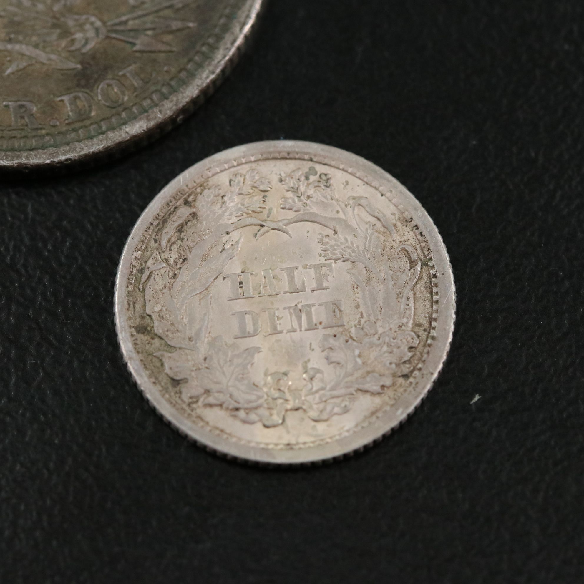 Three Different Seated Liberty Silver U.S. Coins