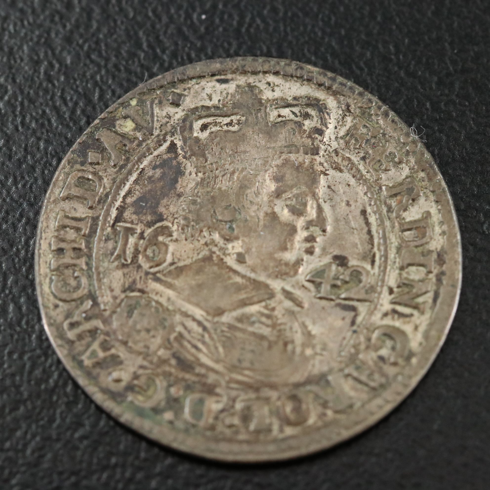 1642 Austria Tryol Three Kreuzer Struck for Ferdinand Karl