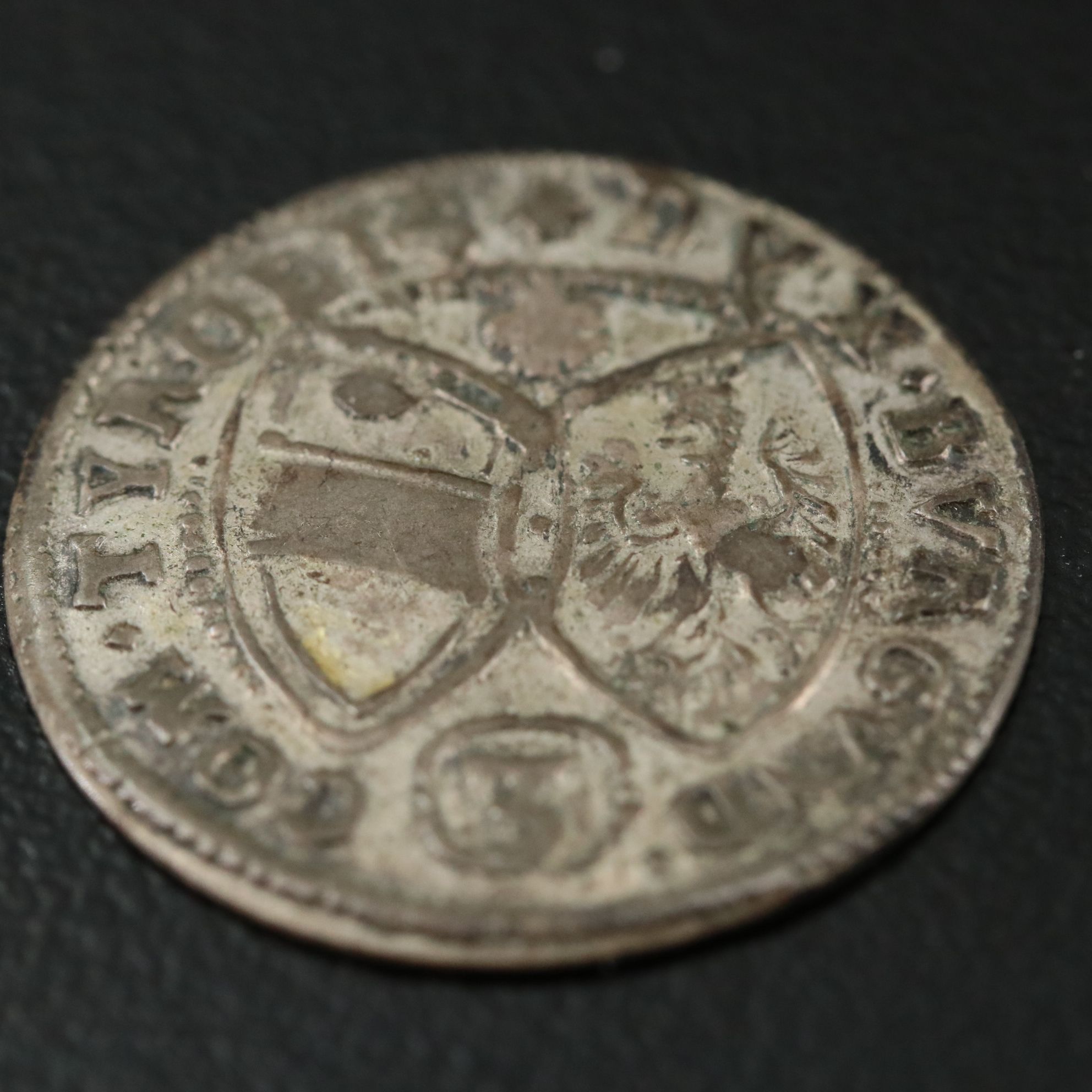 1642 Austria Tryol Three Kreuzer Struck for Ferdinand Karl