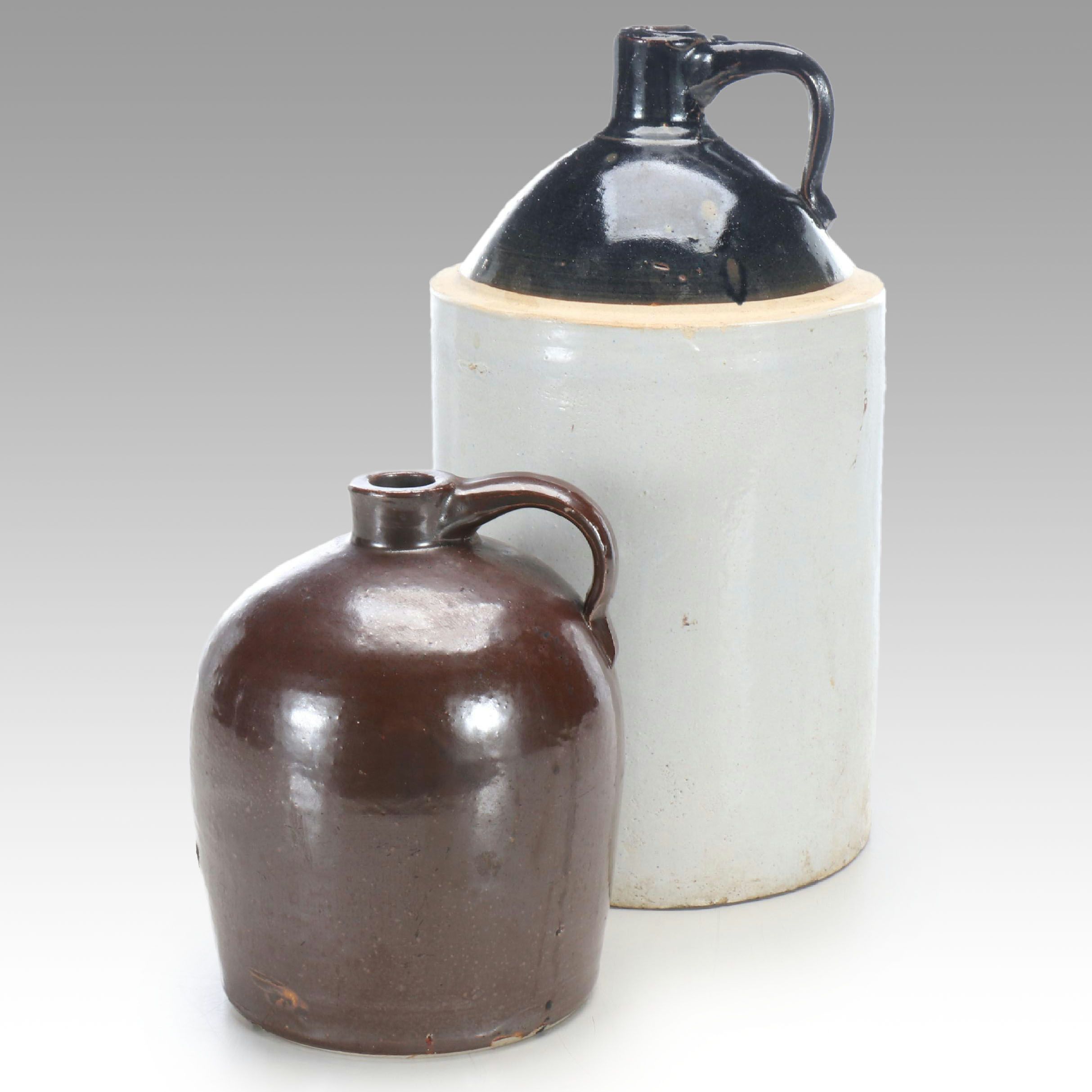 Salt Glazed Stoneware Jugs