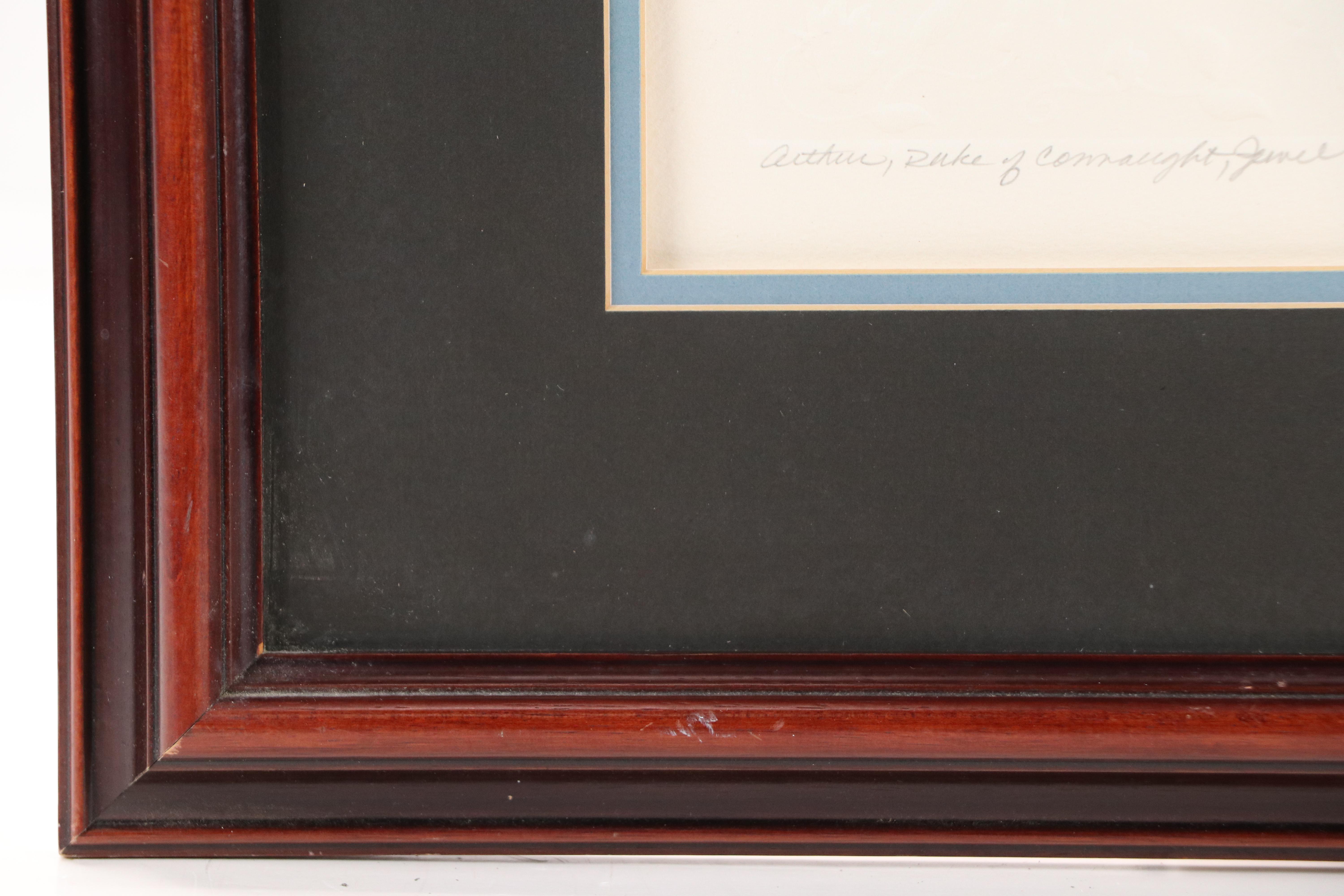 C. Butler Pendley Hand-Colored Etching of Exotic Bird