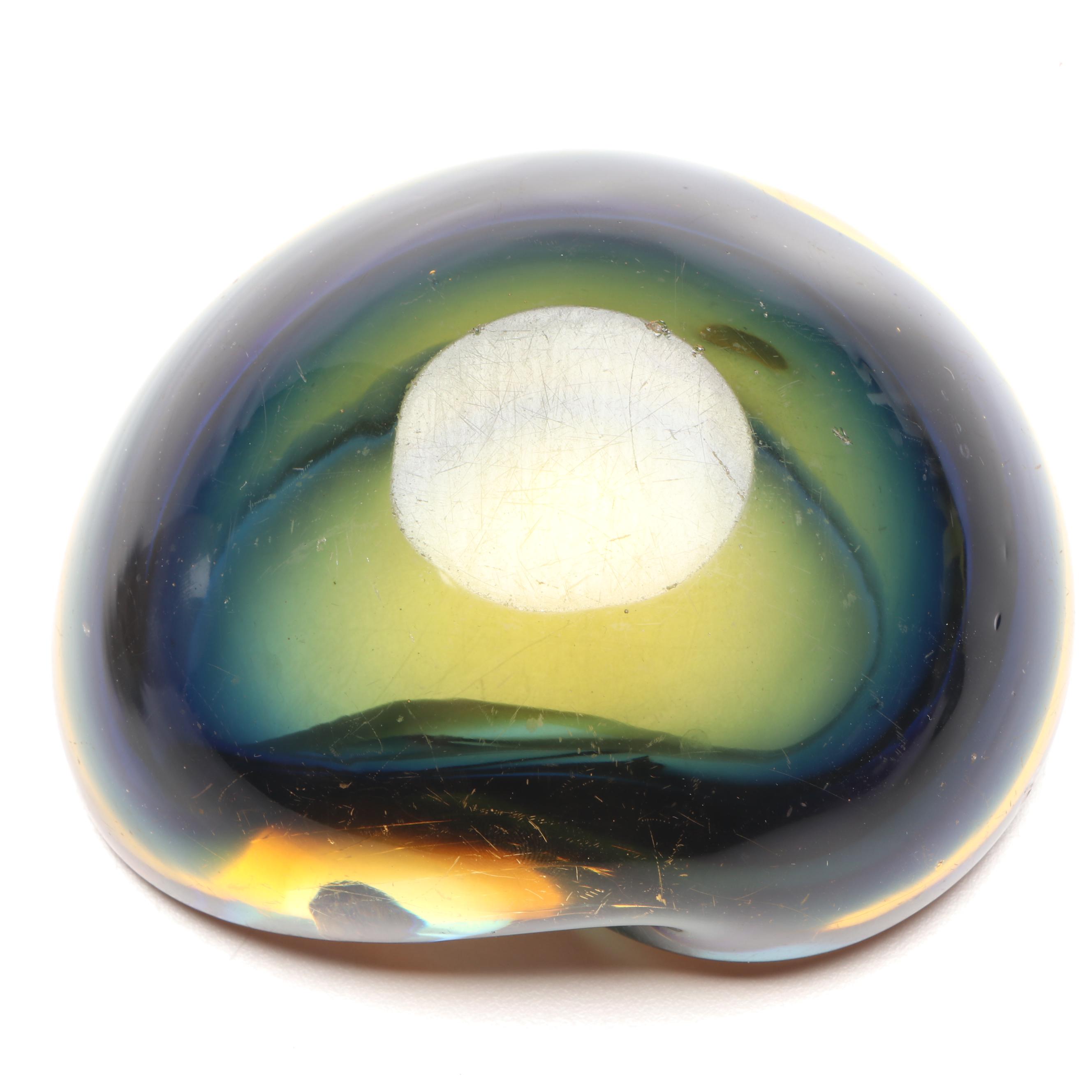 Isle of Wight Studio Glass Helix Paperweight, Soda Bubble Bowl, More