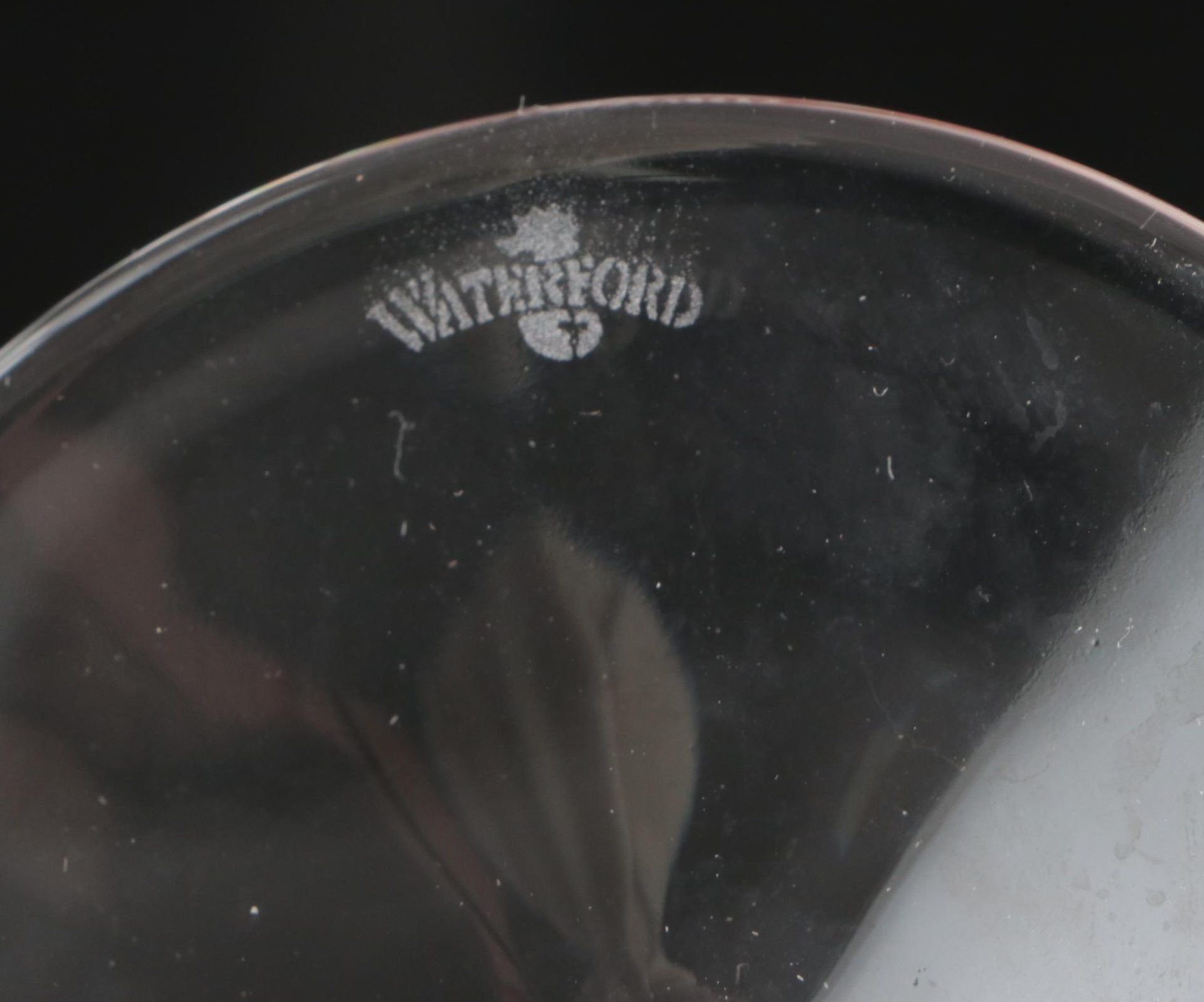 Waterford Crystal "Carina" Fluted Champagne Glasses, 1987-2017