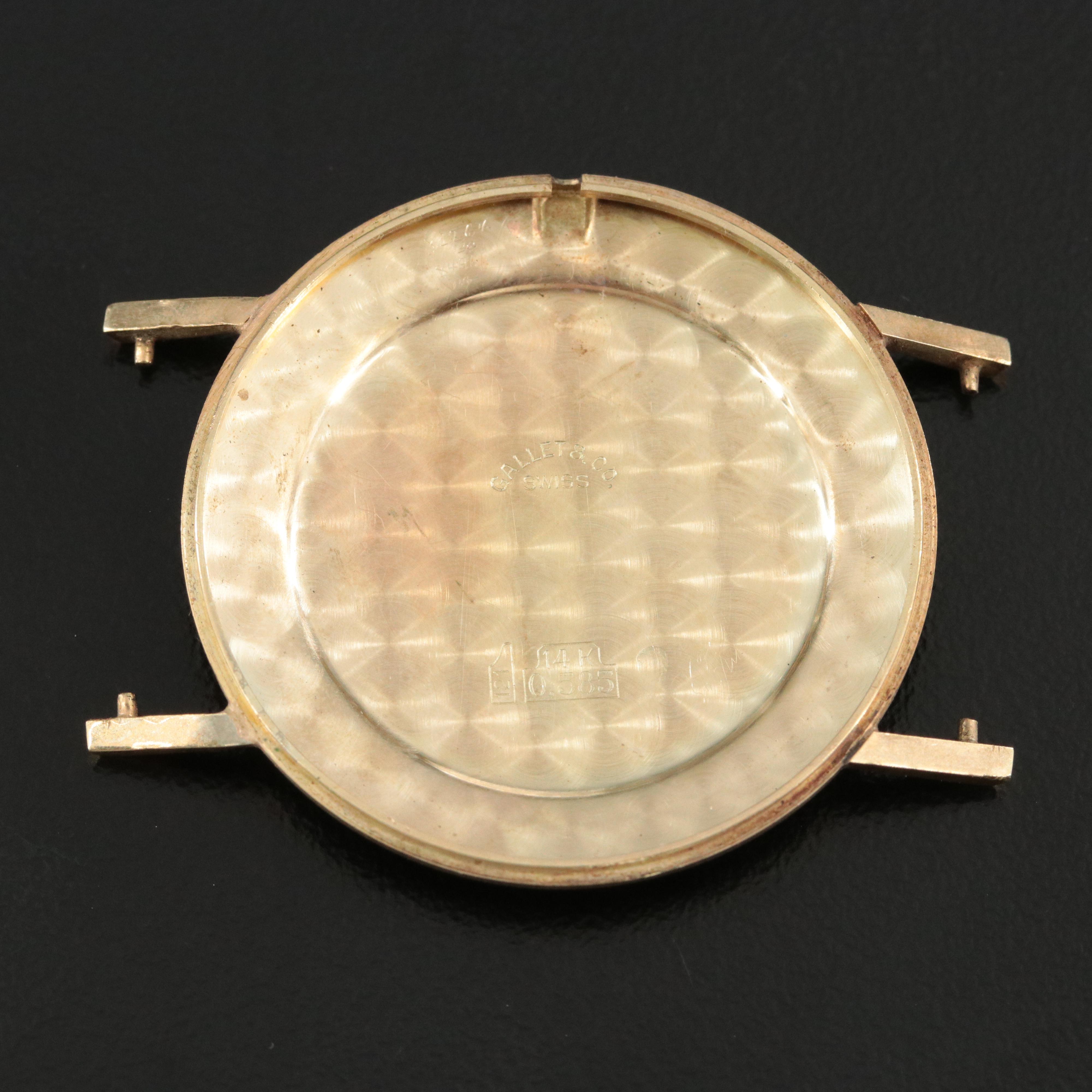 Vintage 14K Racine Swiss Manual Wind Watch