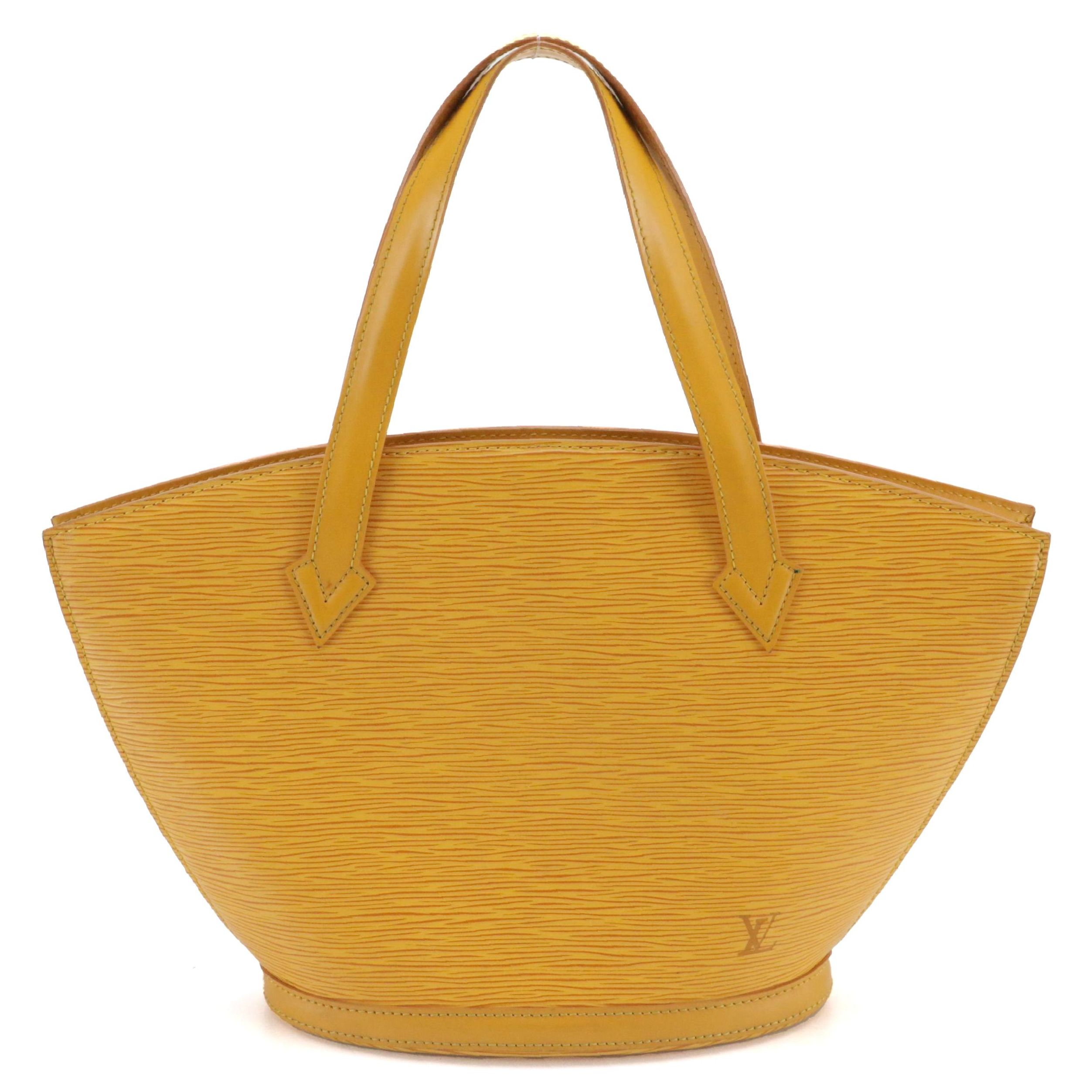 Louis Vuitton Saint Jacques PM Handbag in Tassil Yellow Epi Leather