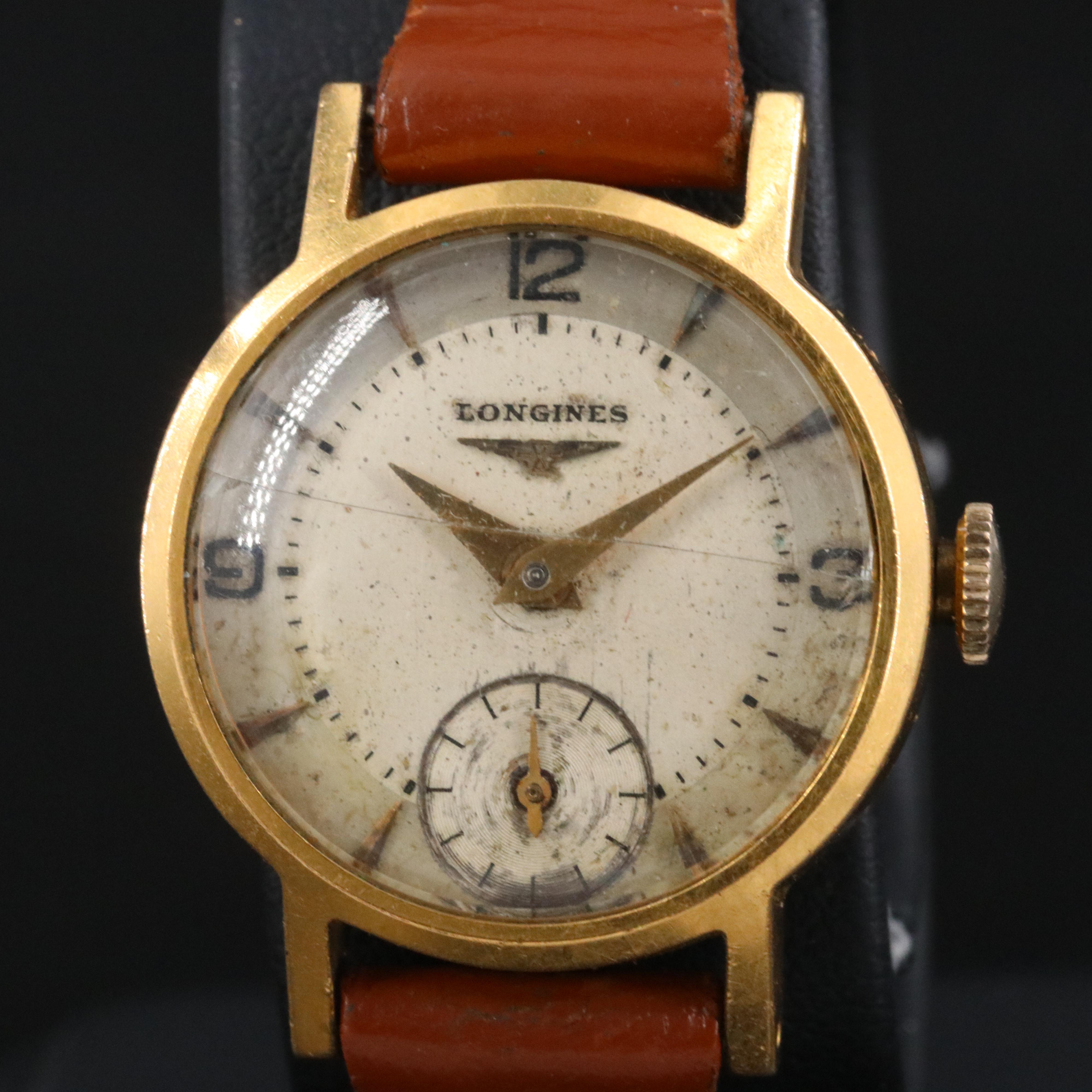 1950 Longines Fancy Lug Watch