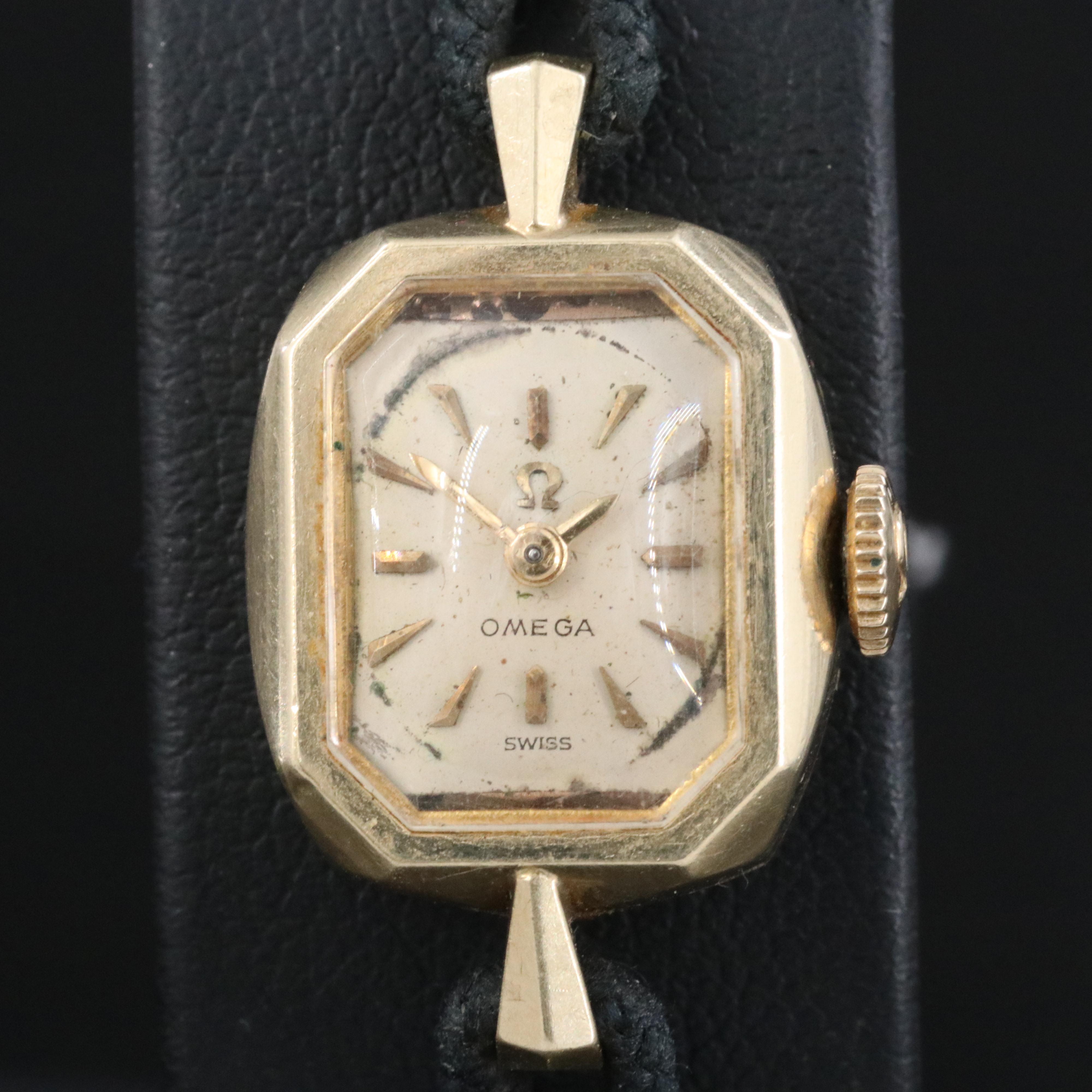 1962 Omega Gold-Filled Swiss Watch Model 493