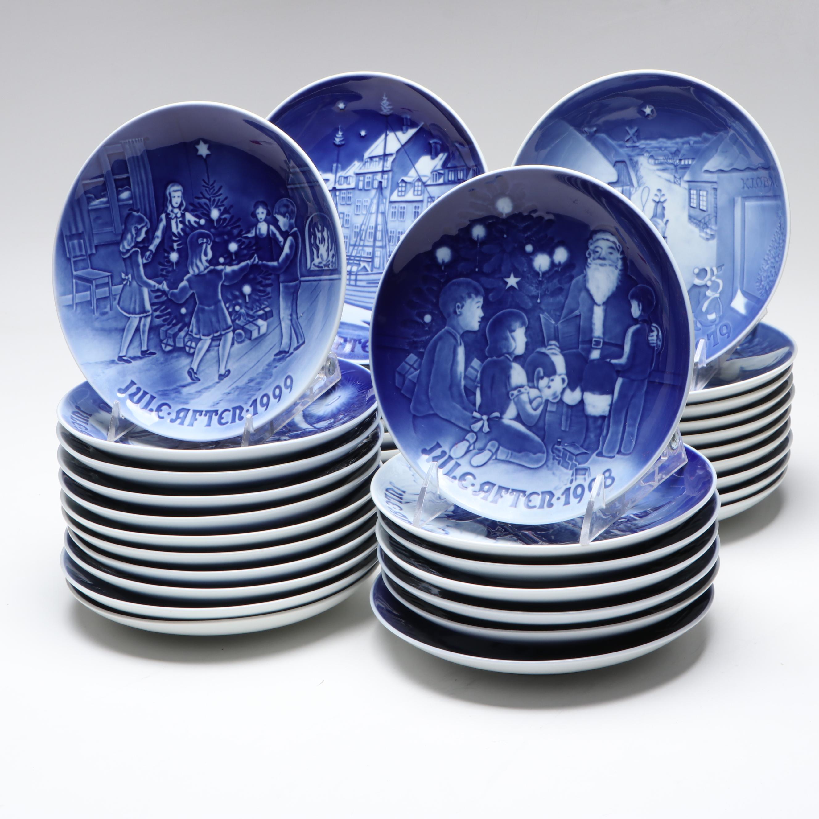 Bing & Grøndahl Christmas Collector Plates, 1963–2002
