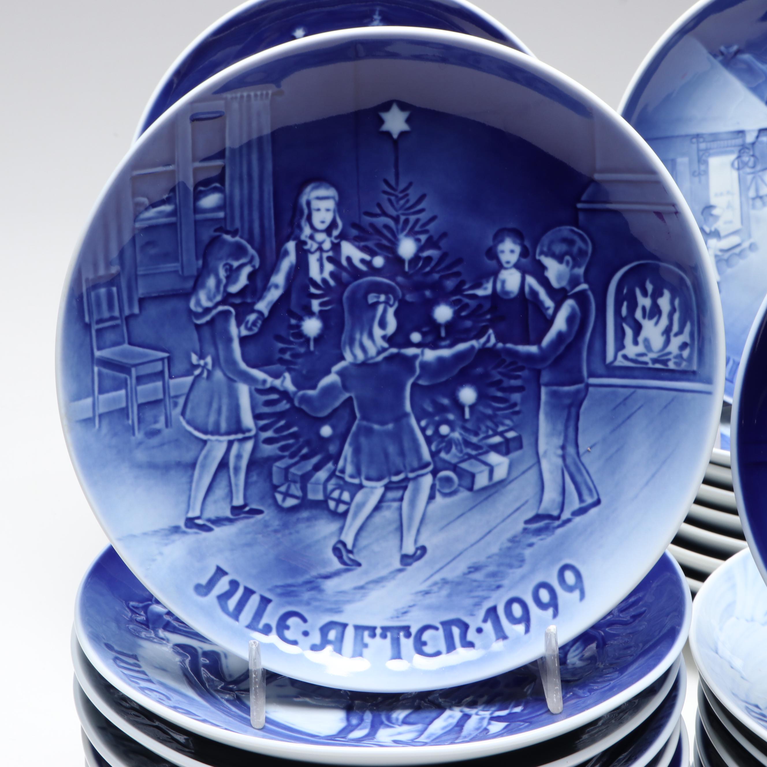 Bing & Grøndahl Christmas Collector Plates, 1963–2002