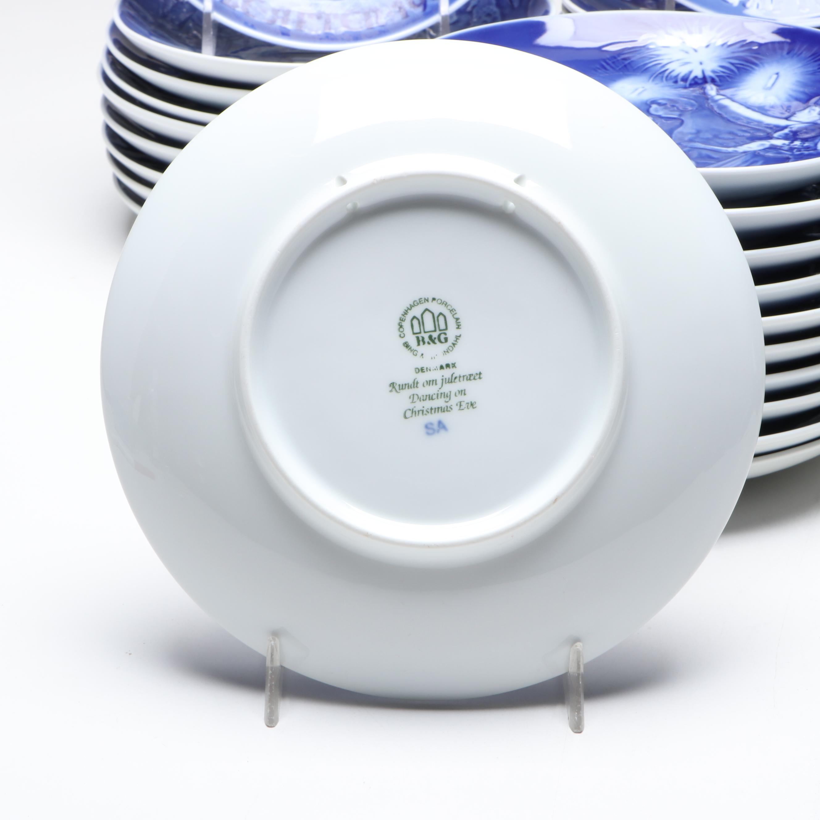 Bing & Grøndahl Christmas Collector Plates, 1963–2002