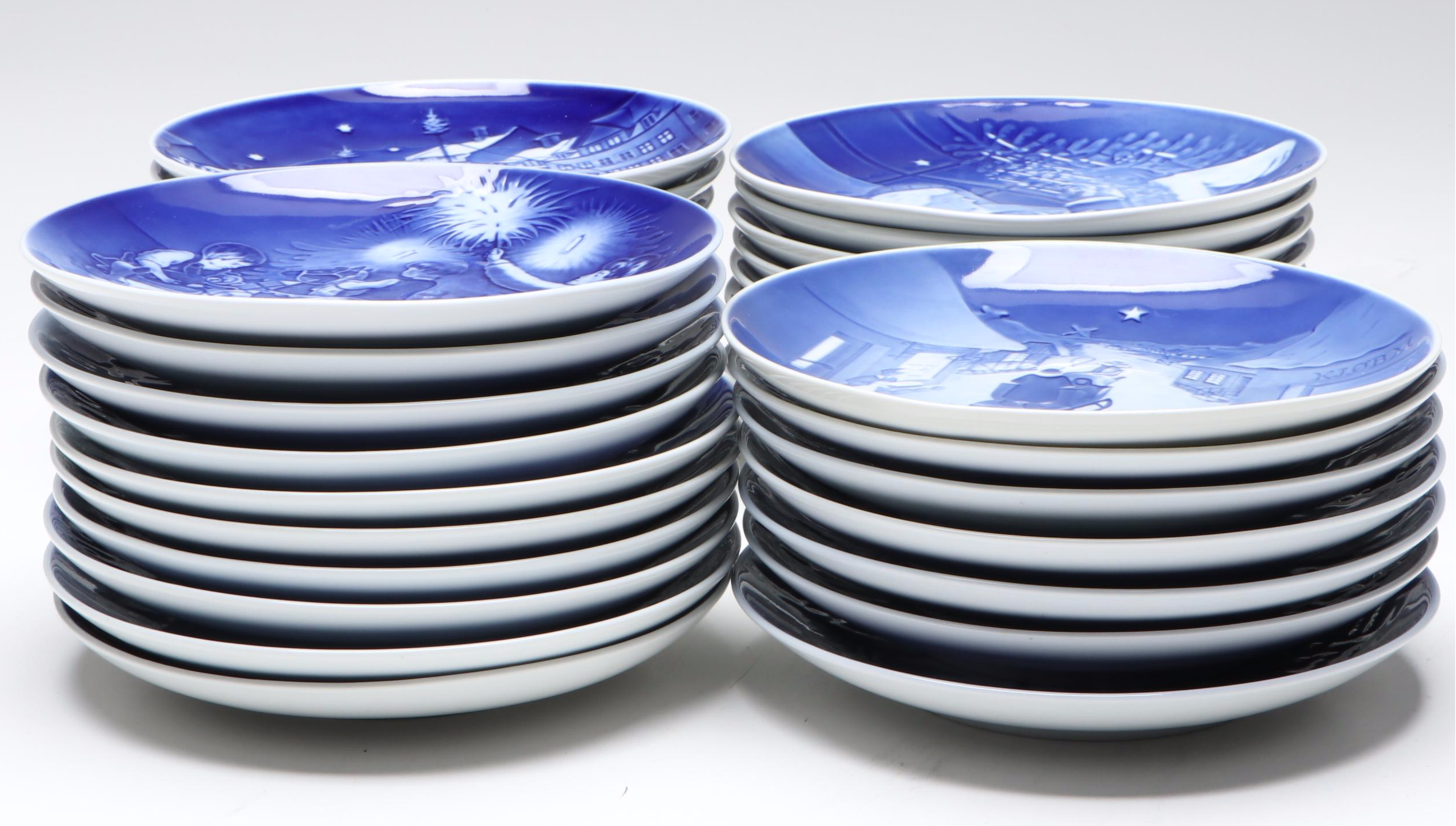 Bing & Grøndahl Christmas Collector Plates, 1963–2002