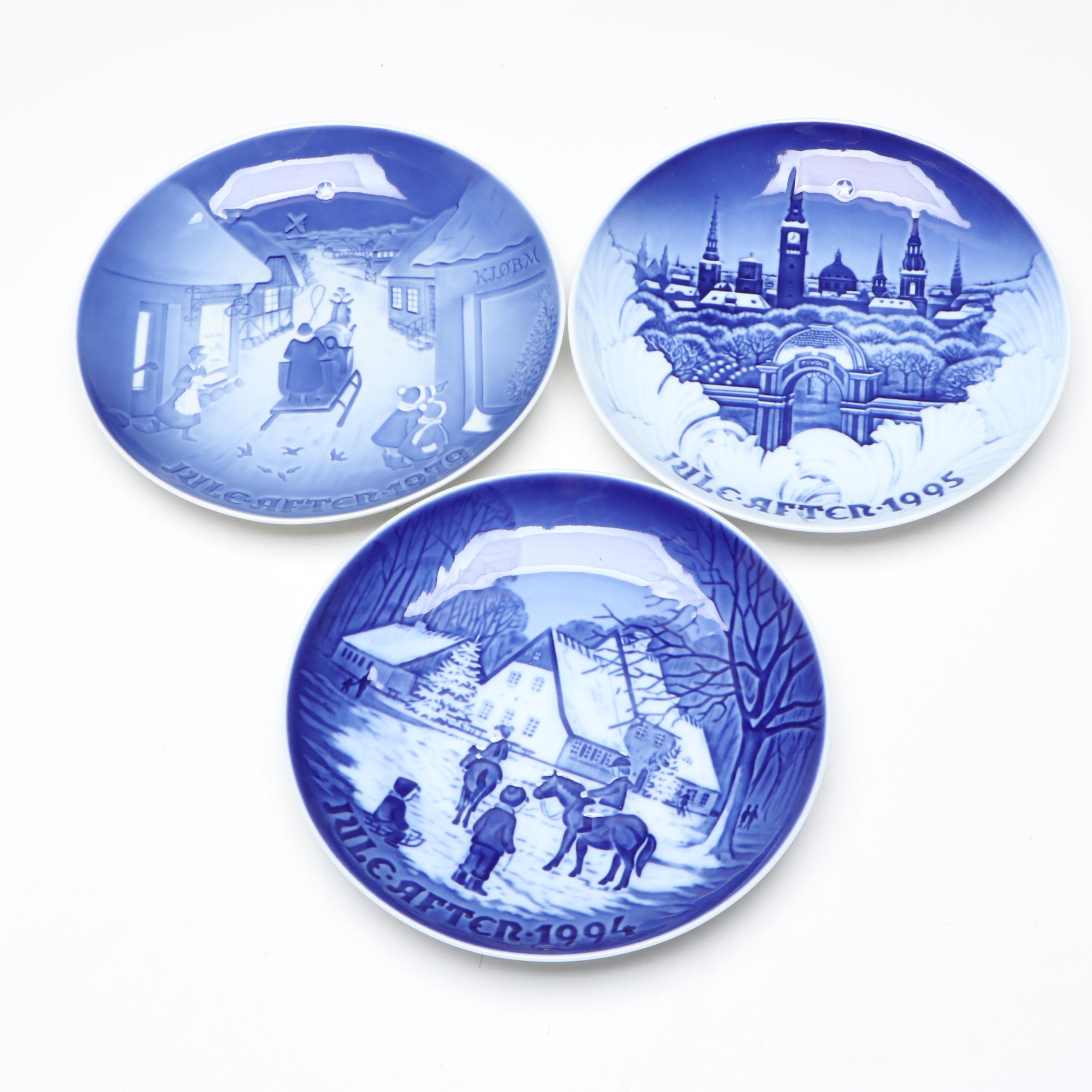 Bing & Grøndahl Christmas Collector Plates, 1963–2002