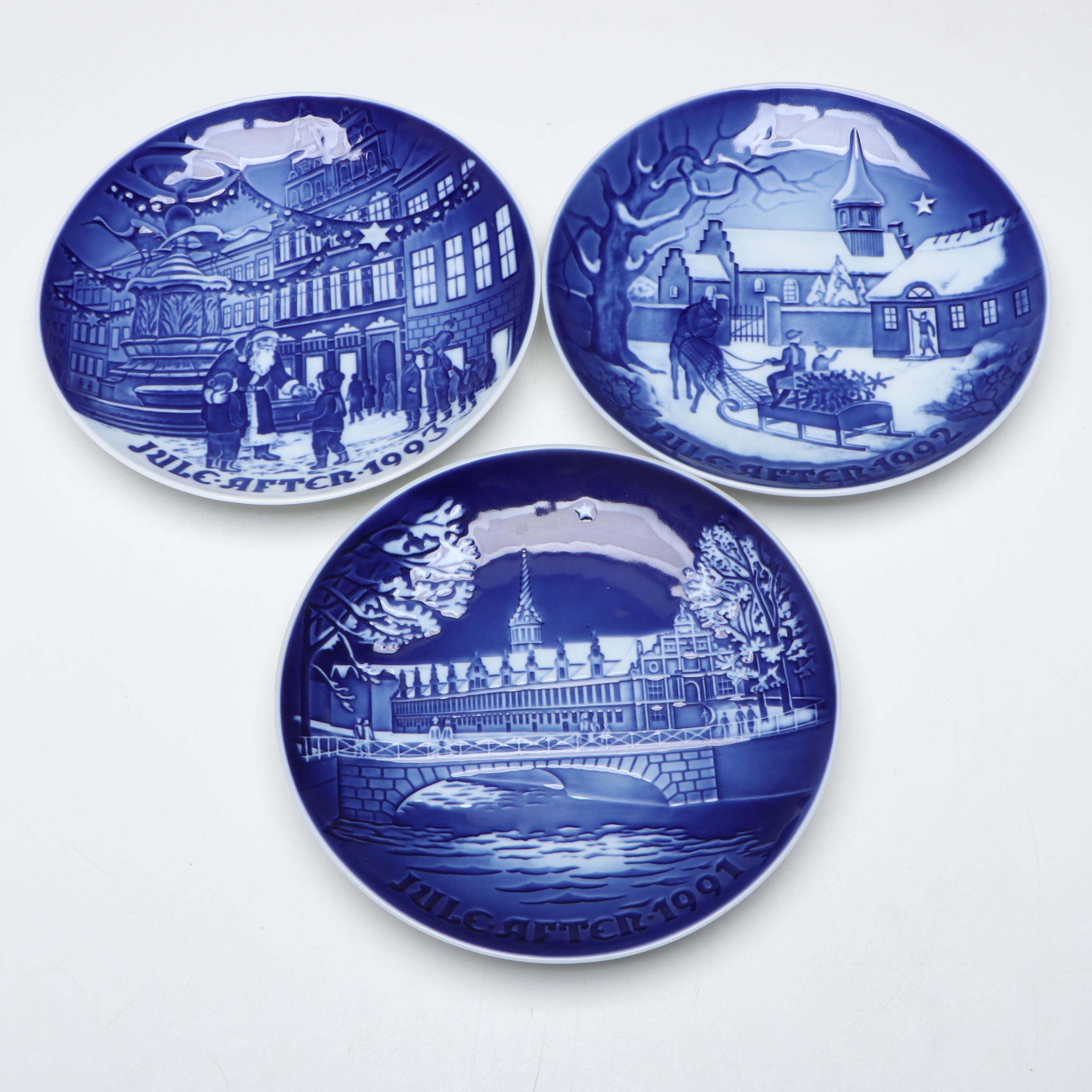 Bing & Grøndahl Christmas Collector Plates, 1963–2002