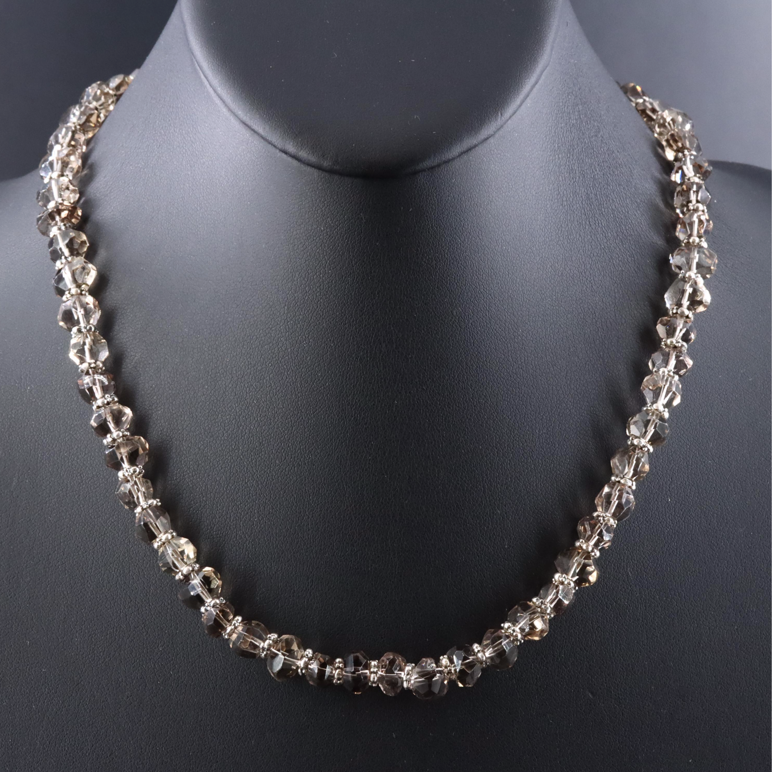Stephen Dweck "Garden of Stephen" Sterling Smoky Quartz Necklace