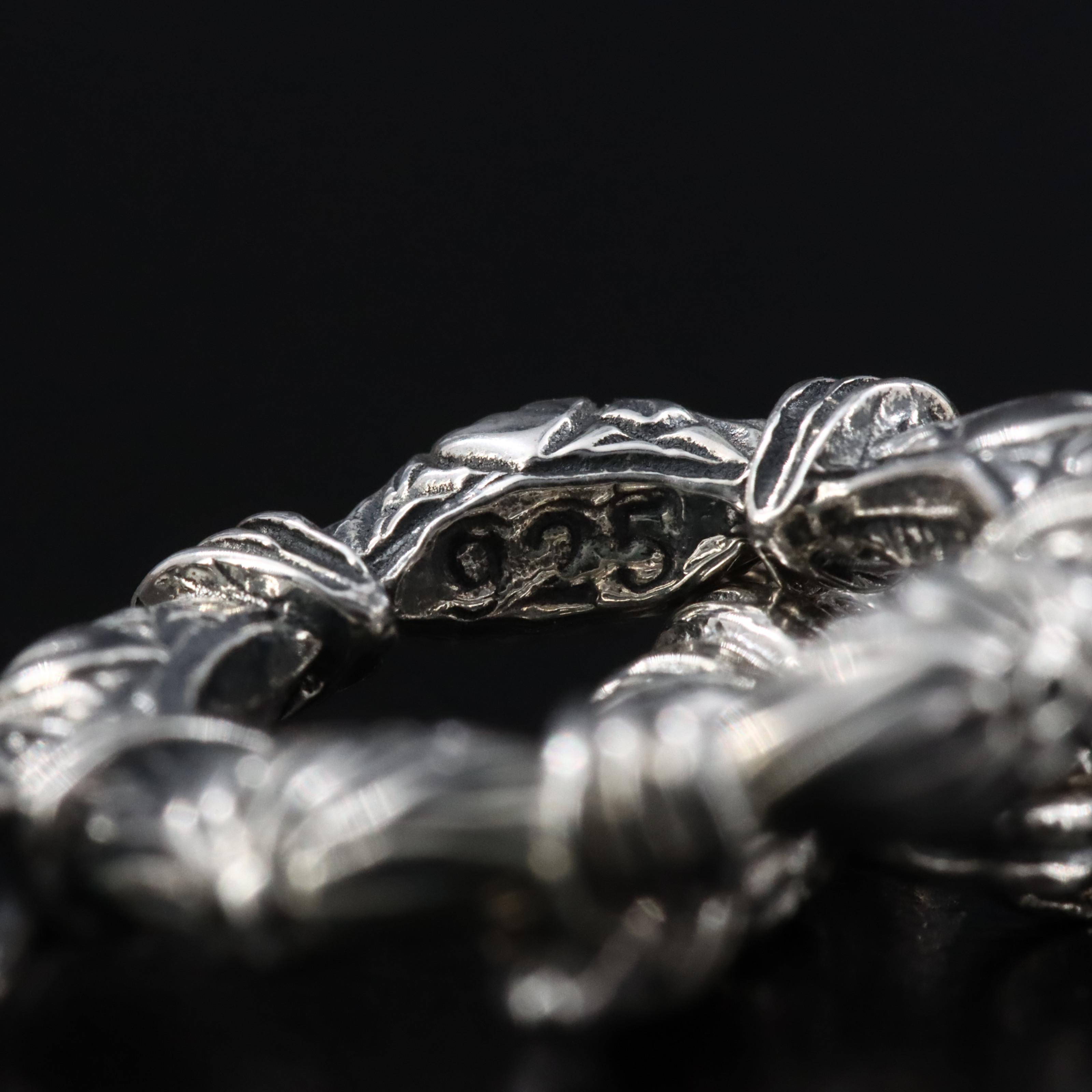 Stephen Dweck "Garden of Stephen" Sterling Smoky Quartz Necklace