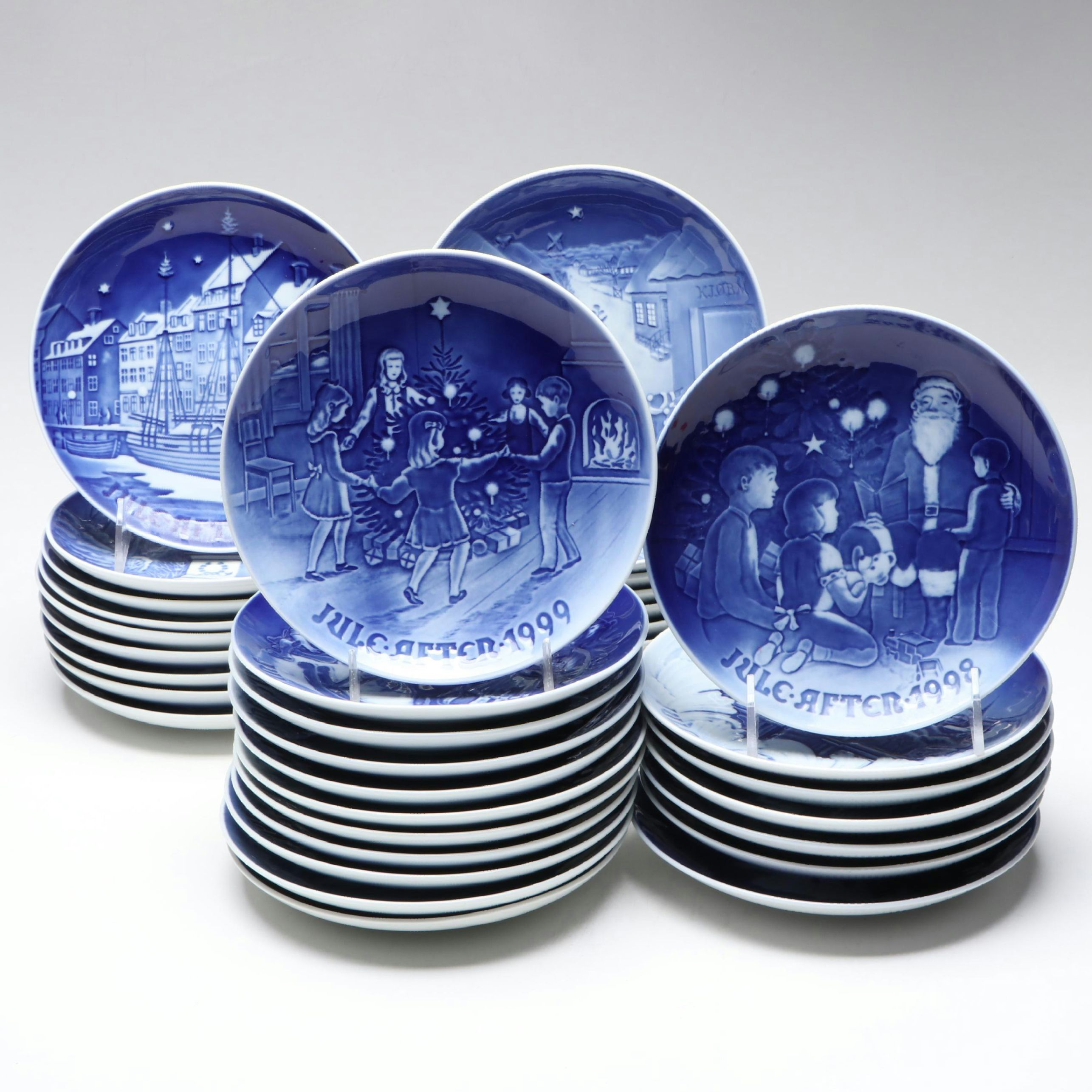 Bing & Grøndahl Christmas Collector Plates, 1963–2002