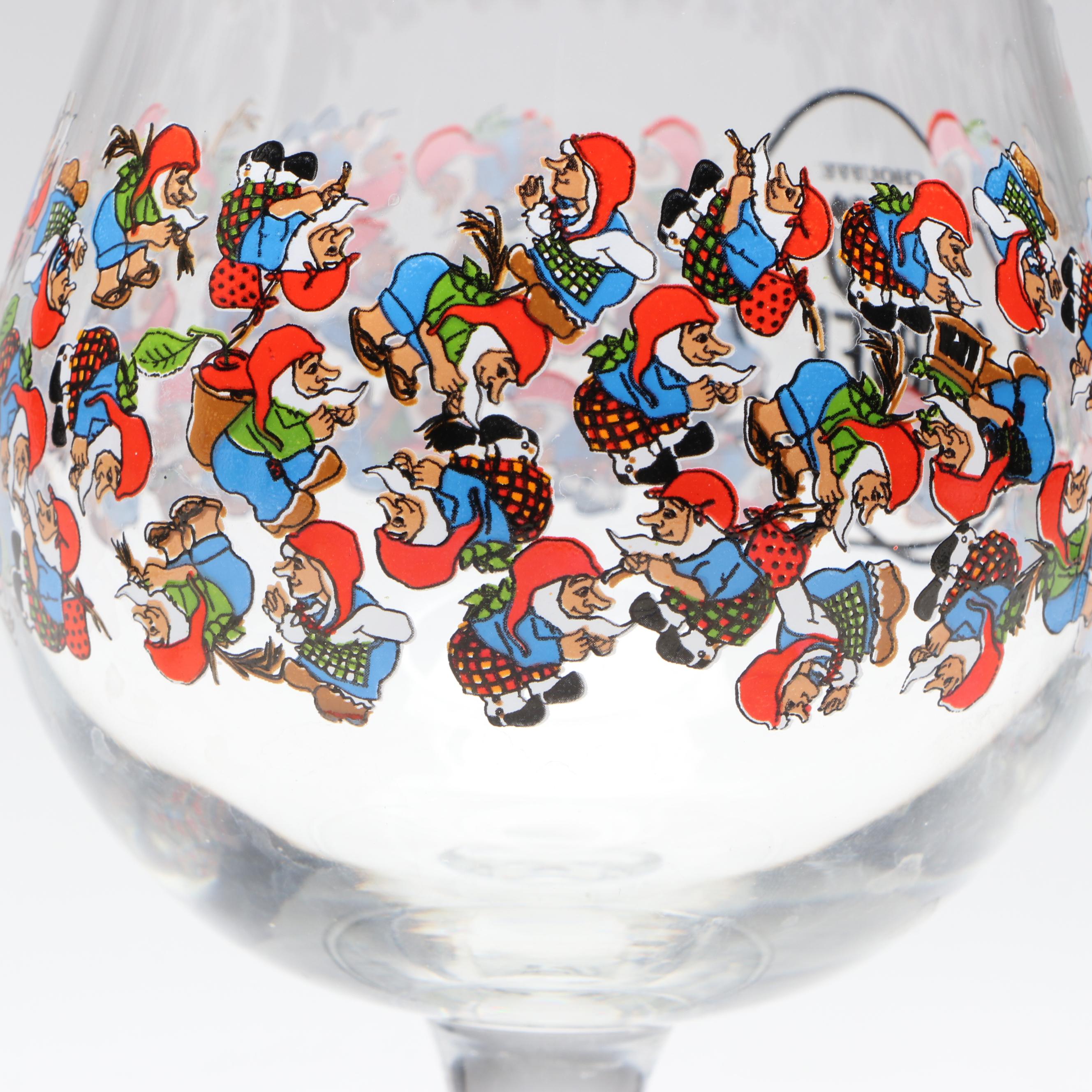 Brassiere Chouffe "Find Marcel" Tulip Beer Glasses