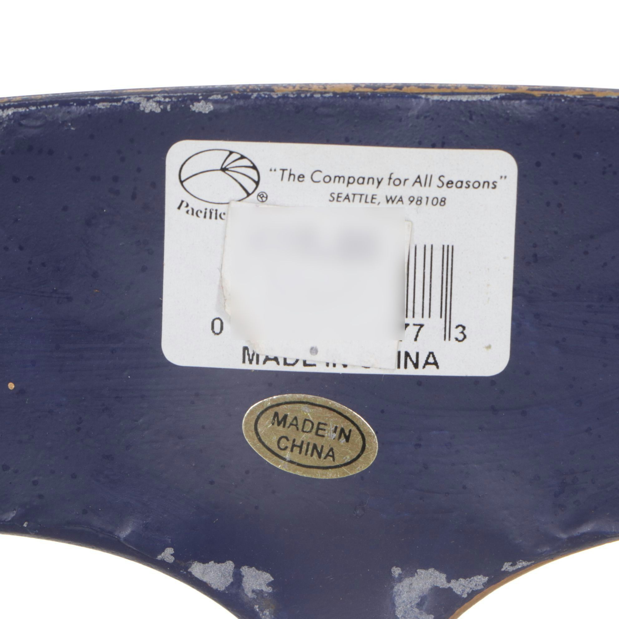 Santa Claus Three-Panel Folding Screen