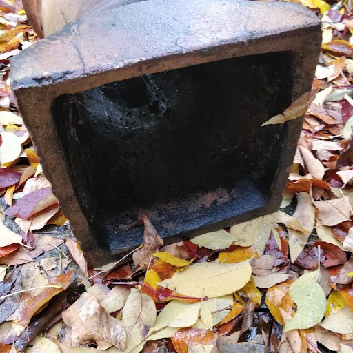 Pair of Terracotta Chimney Pots with Glass Mosaic Gazing Balls