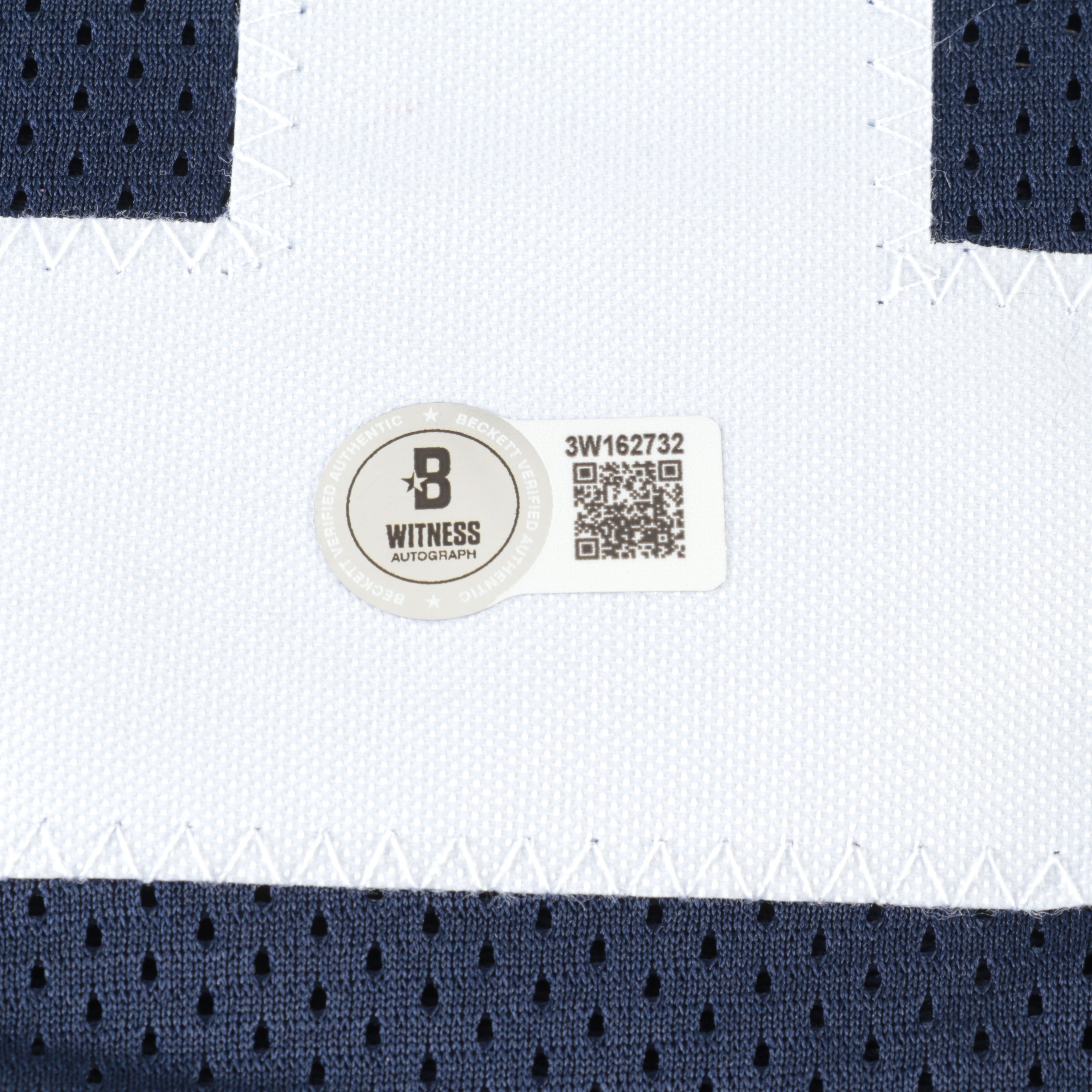 Rudy Ruettiger Signed Notre Dame Fighting Irish Football Jersey, Beckett