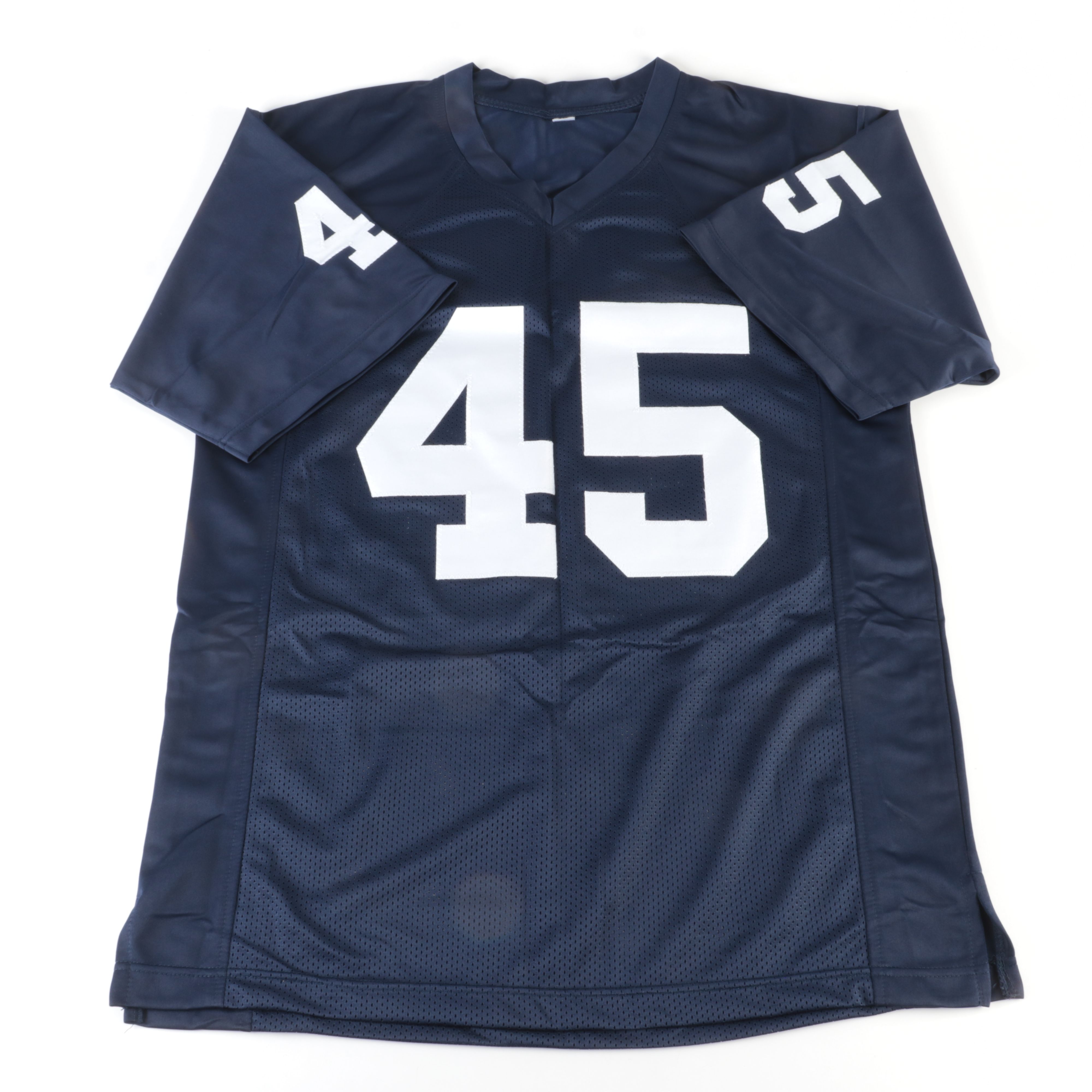 Rudy Ruettiger Signed Notre Dame Fighting Irish Football Jersey, Beckett